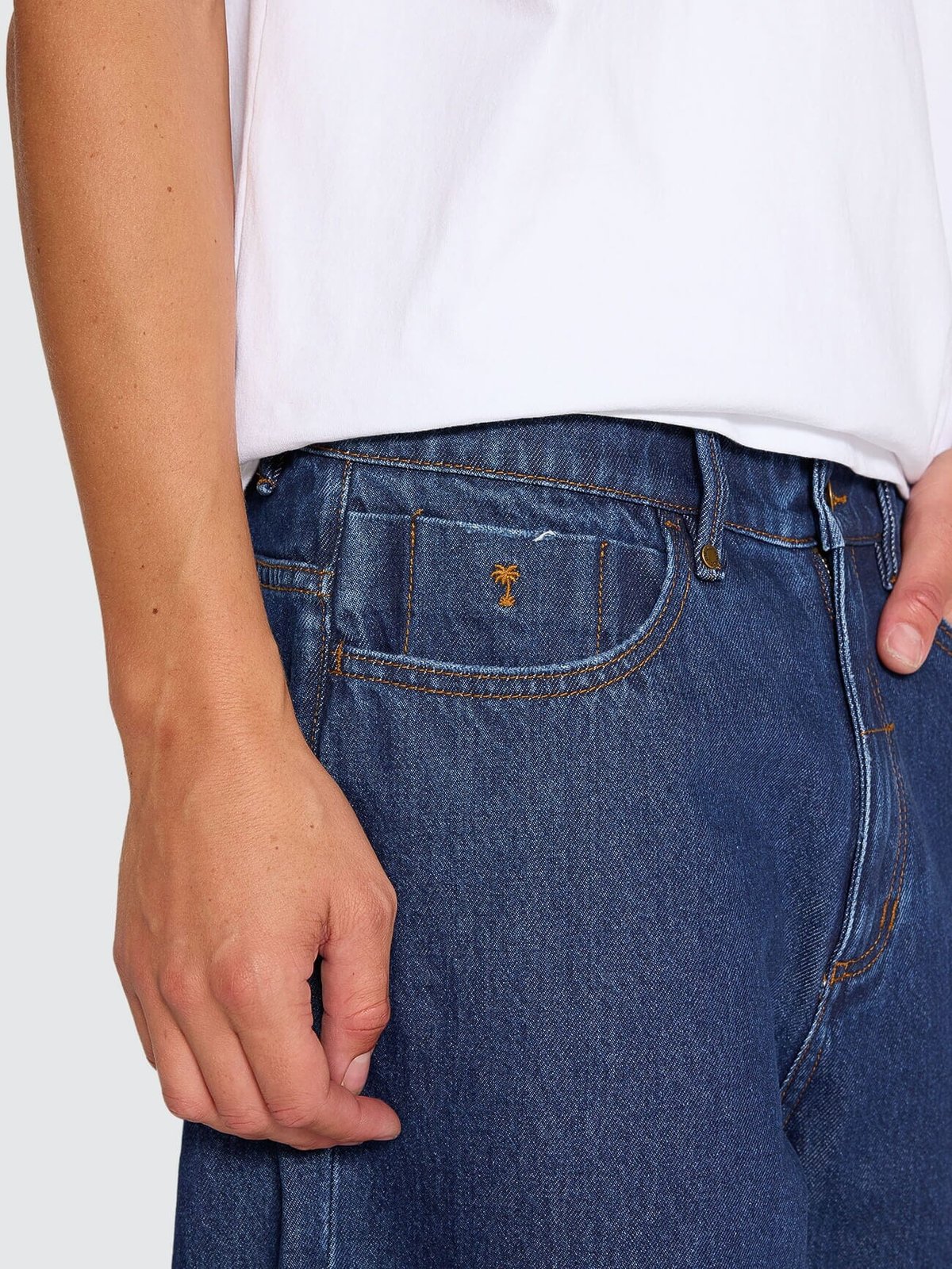 Slacker Denim Short Rinsed Ink - Image 6