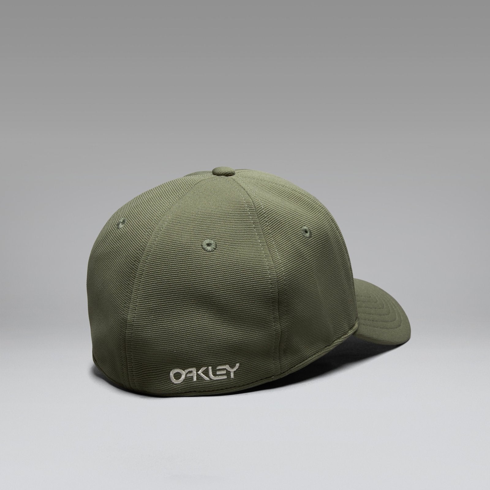 6 Panel Stretch Metallic Hat Deep Olive/Mist - Image 7