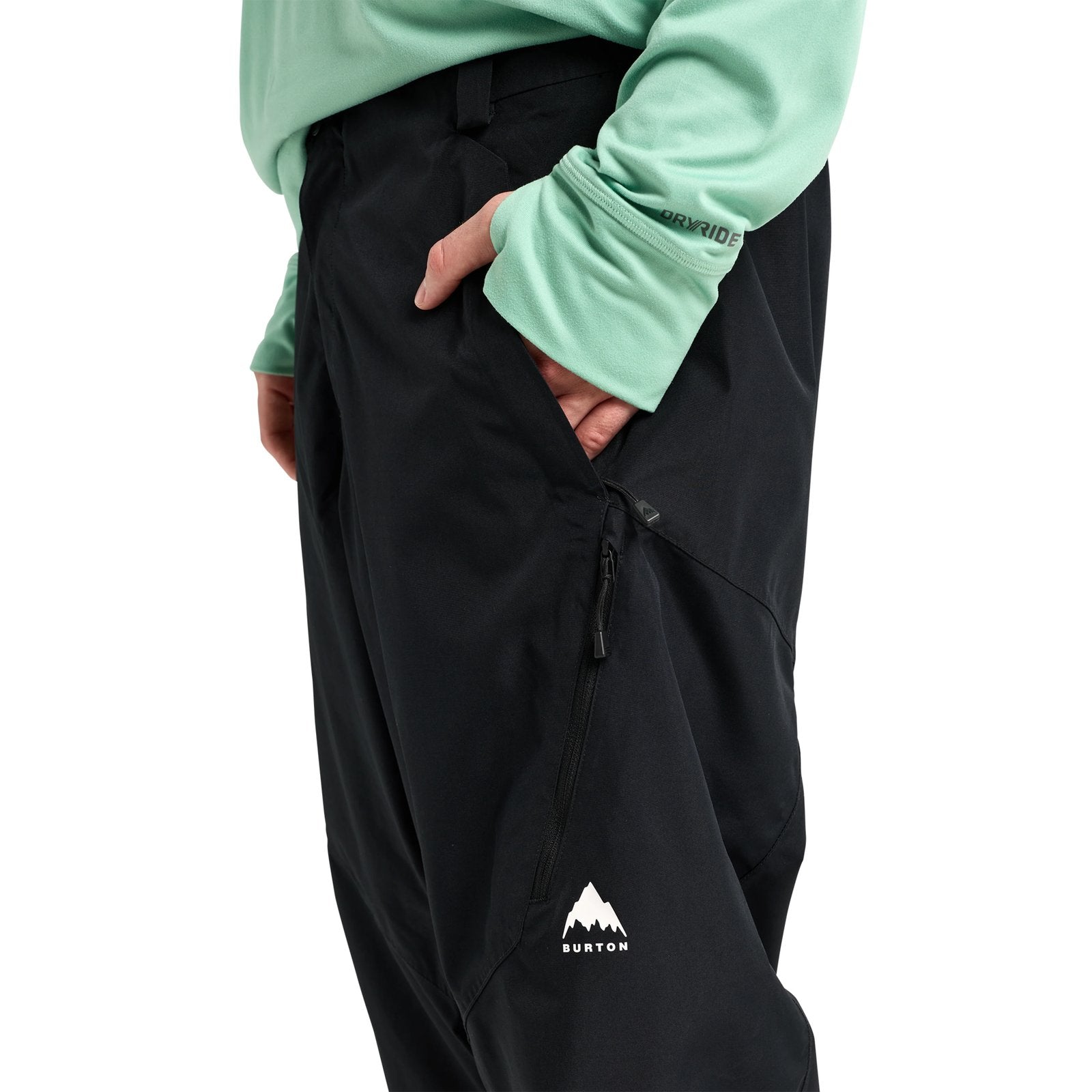 Mens Reserve 2L Relaxed Pants True Black - Image 7