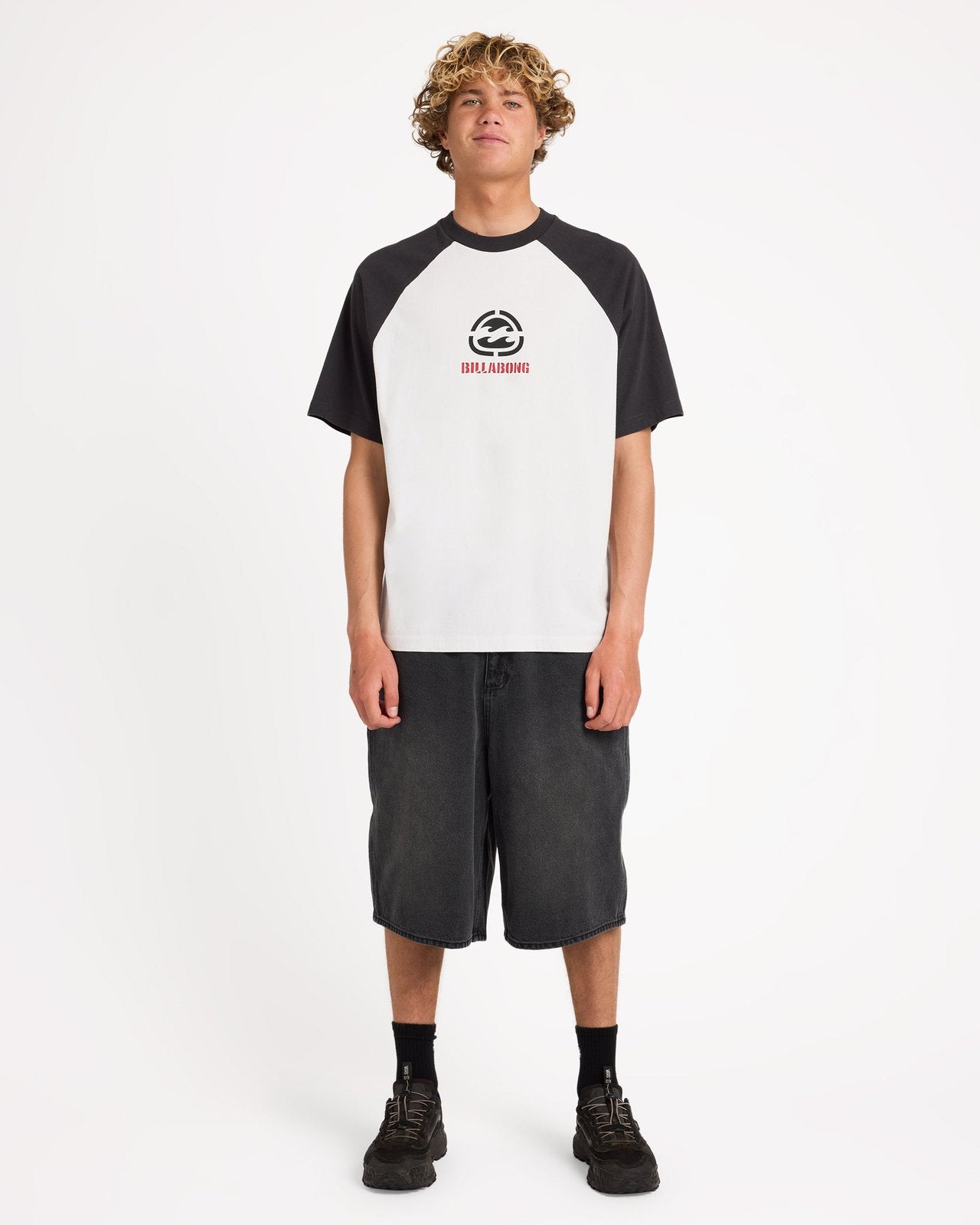 Mens Spec 73 Raglan T-Shirt Fog - Image 7