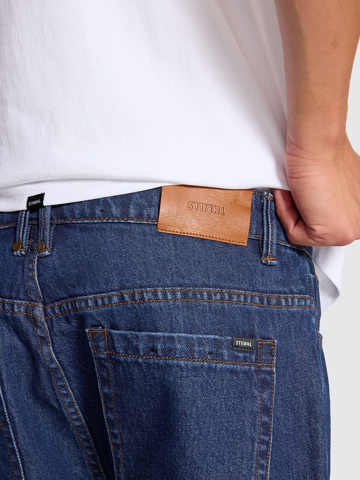 Slacker Denim Short Rinsed Ink - Image 7