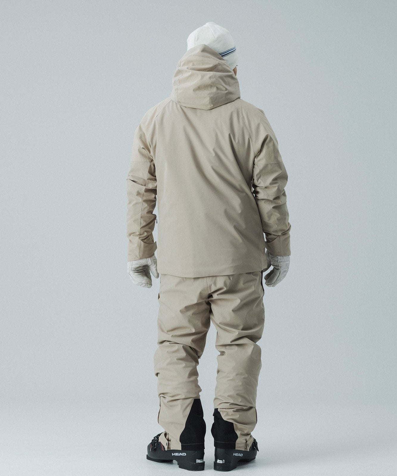 Mens Masters Jacket Beige - Image 7