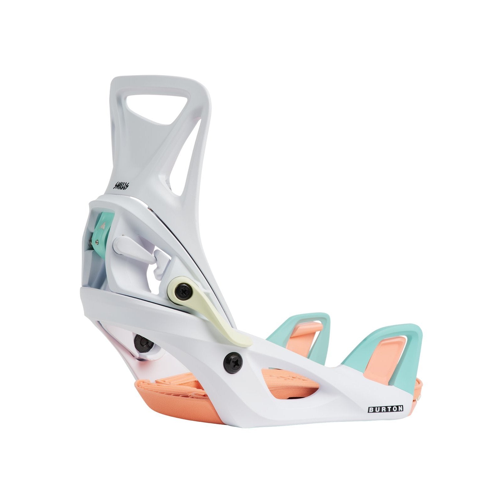 Kids' Step On Smalls Re:Flex Snowboard Bindings White / Multi - Image 7