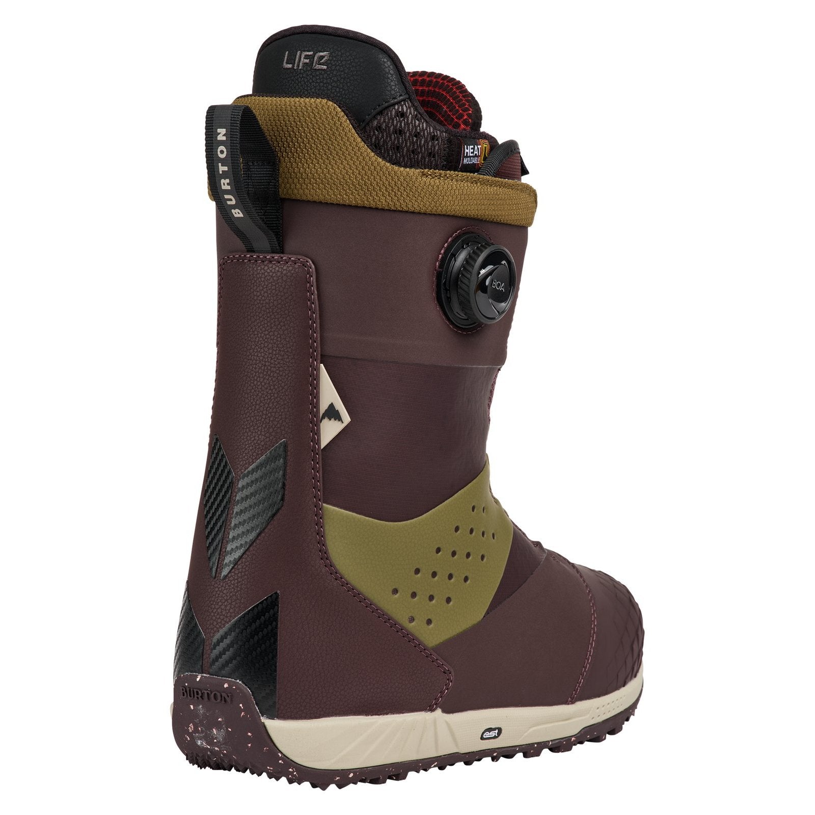 Mens Ion BOA Snowboard Boots Bear Hug Brown - Image 8