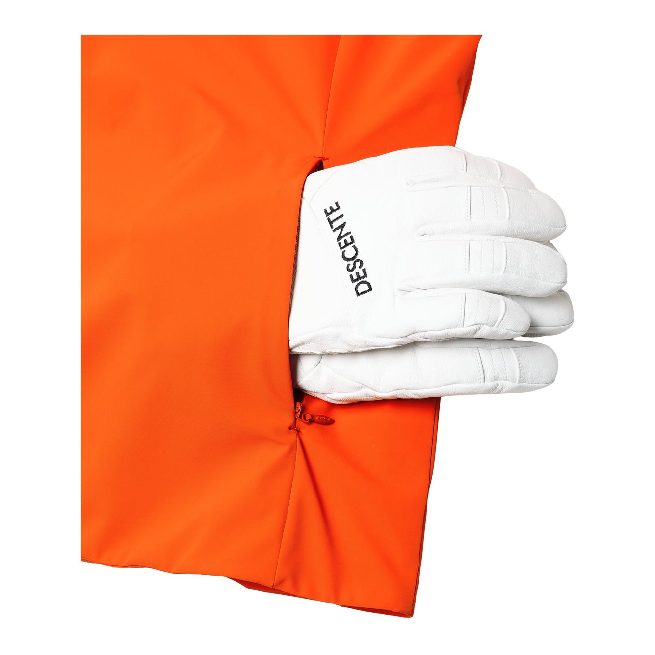 Insulated Jacket Mandarin Orange - Image 8