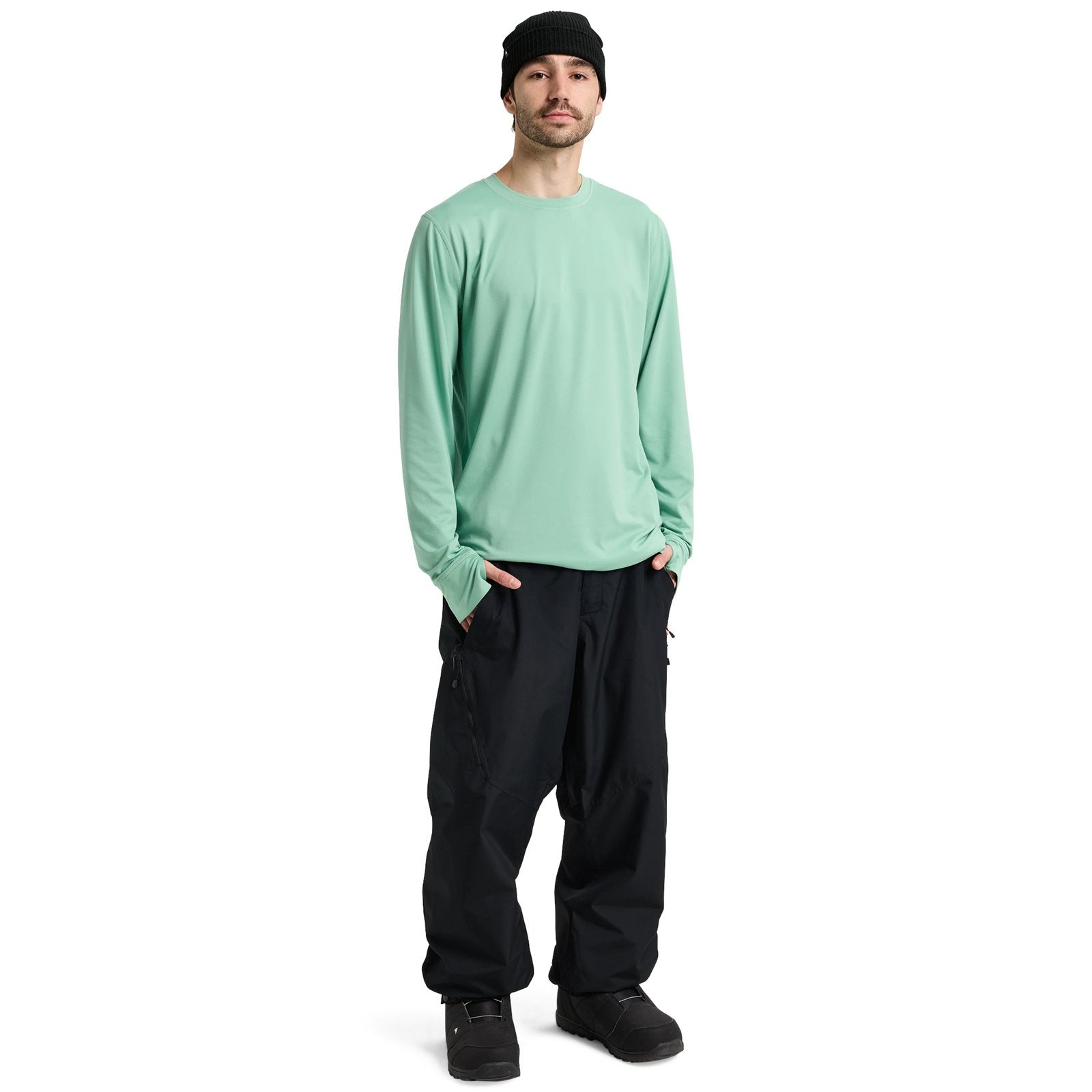 Mens Reserve 2L Relaxed Pants True Black - Image 8