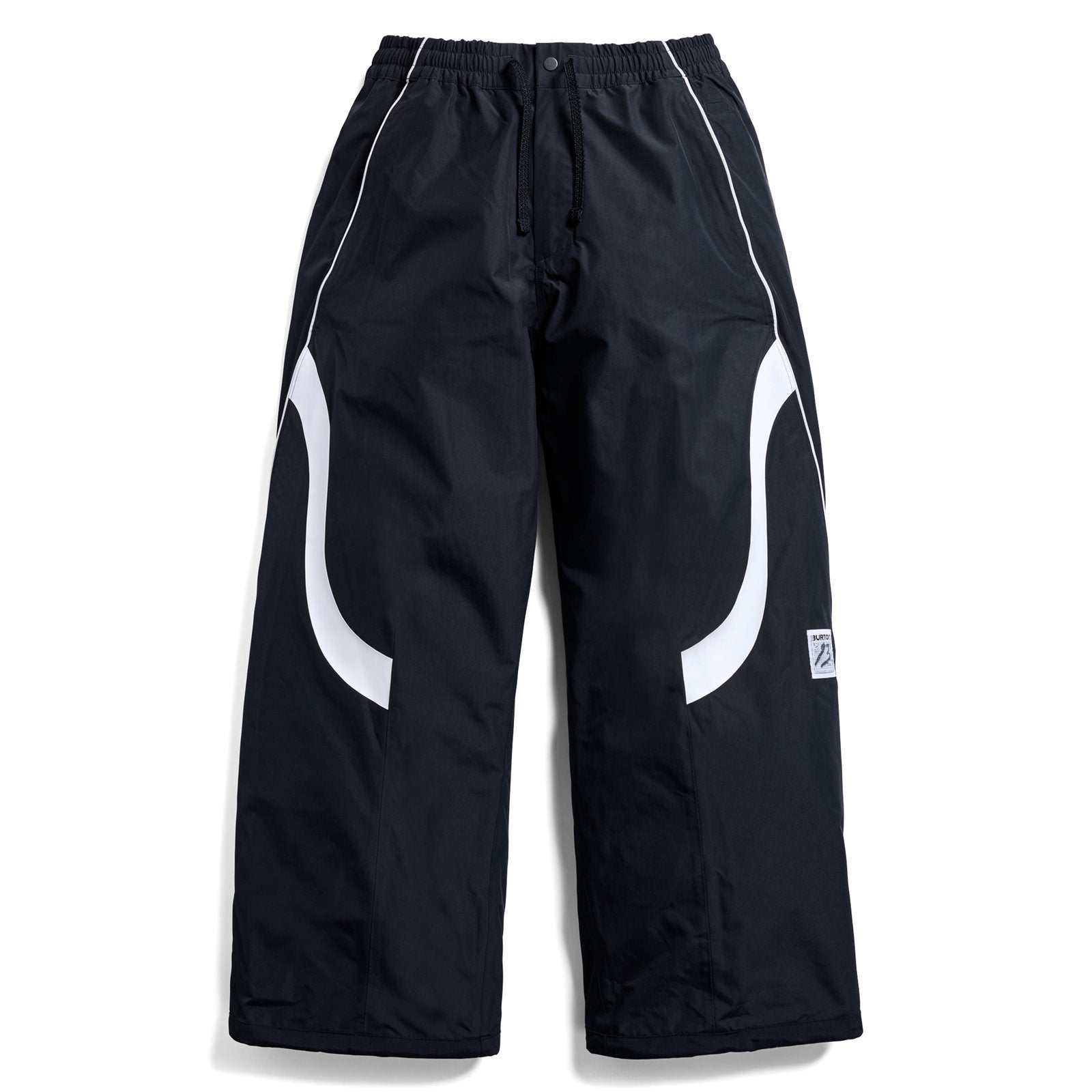 Mens 2L Baggy Simple Pants True Black - Image 8