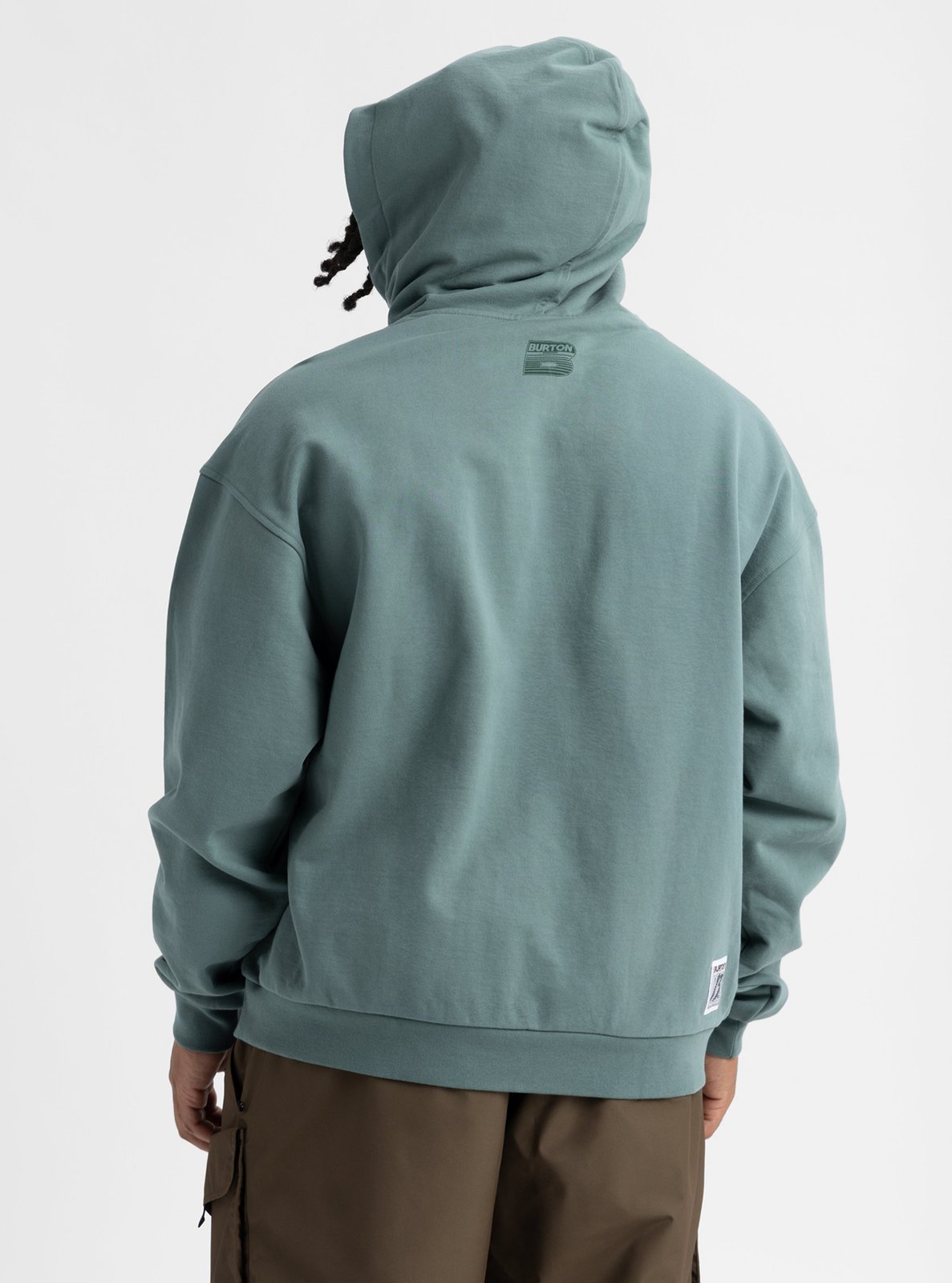 Mens Standard Pullover Hoodie Chillin` Grn - Image 8