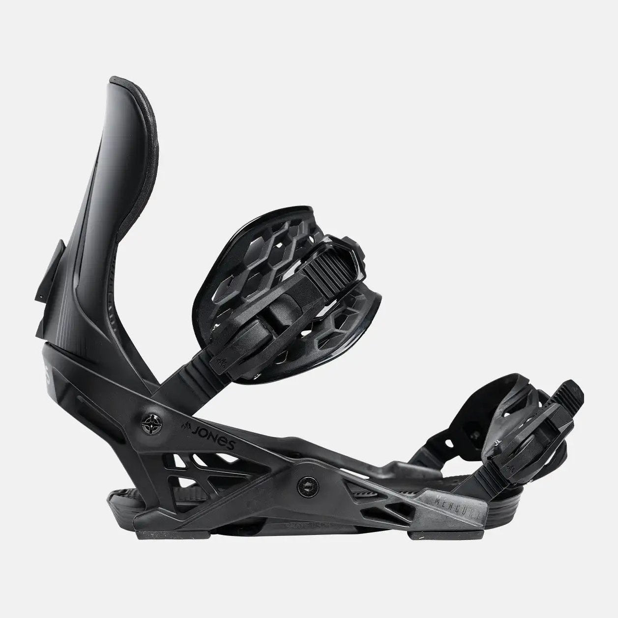 Mens Mercury Snowboard Bindings Eclipse Black - Image 9