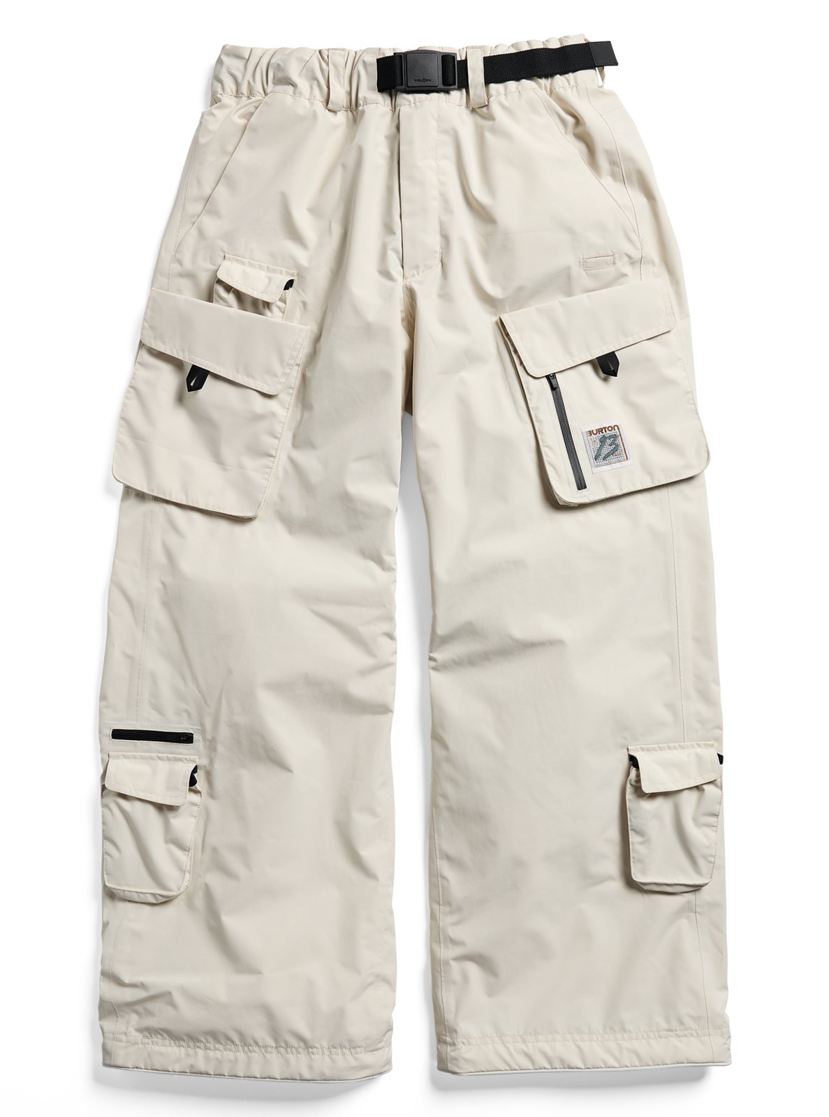 Mens 2L Baggy Cargo Pants Lunar Sand - Image 9