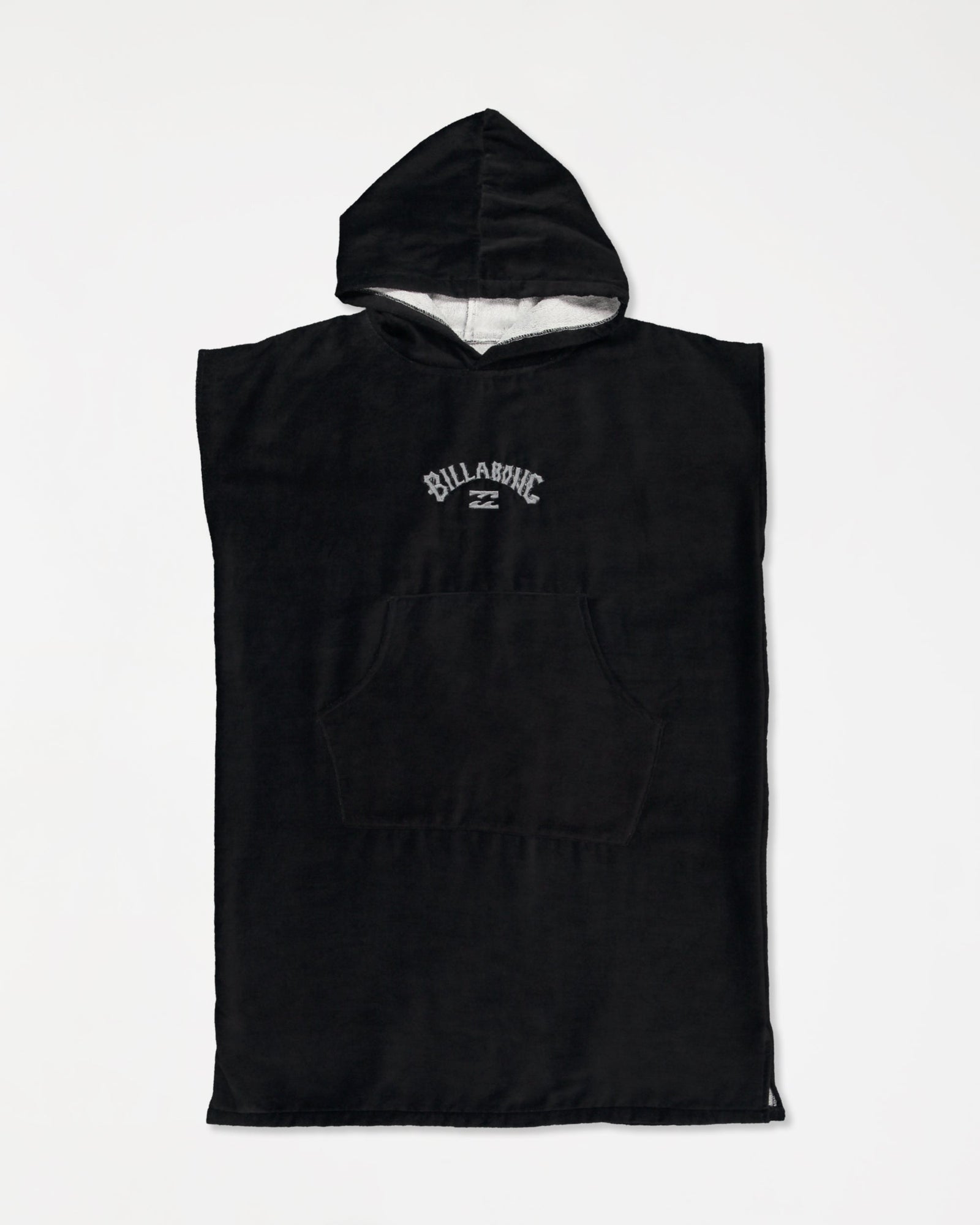 Boys 8-16 Hooded Towel Black - Image 1