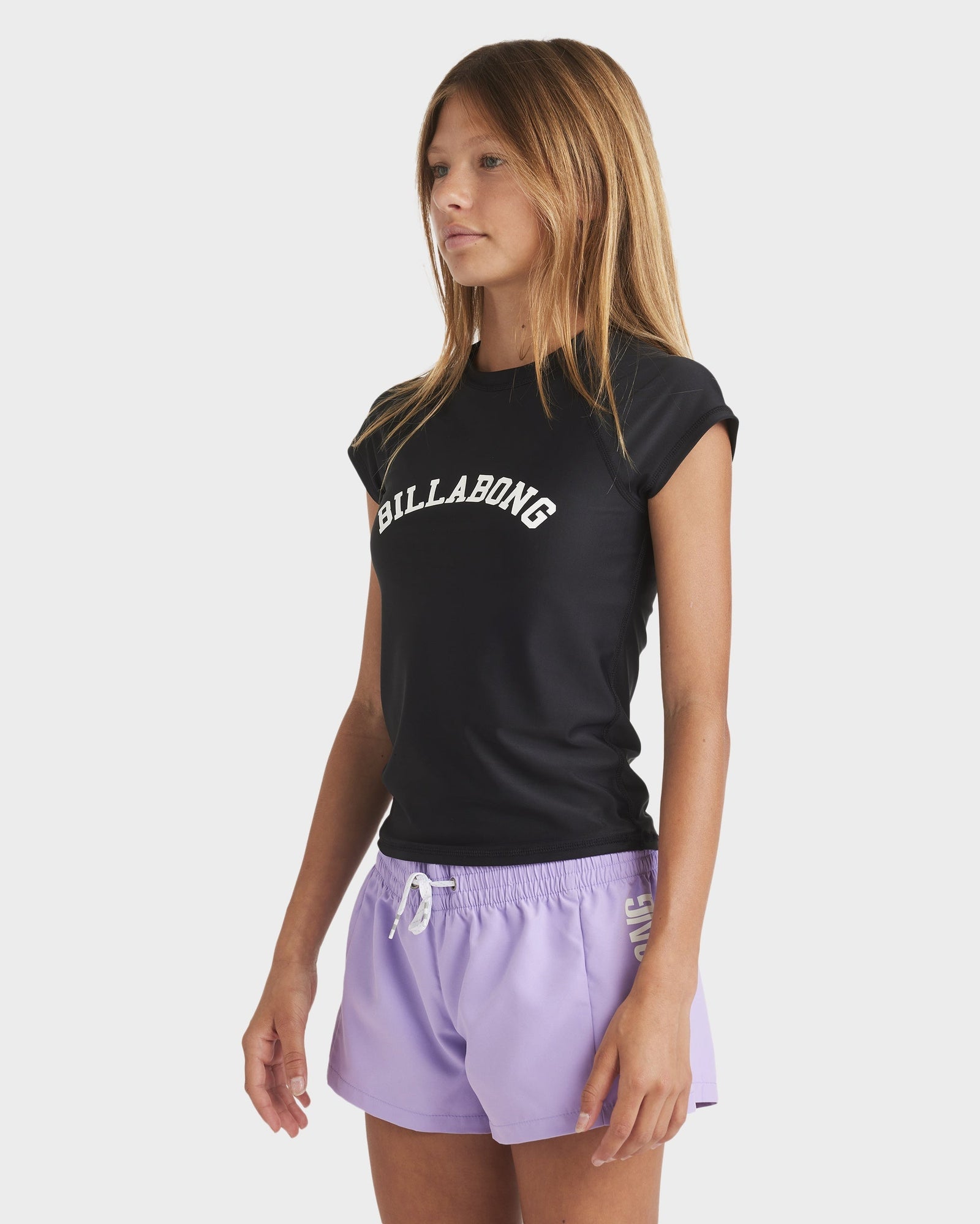 Womens Heat Wave Board Short Light Purple - Image 4