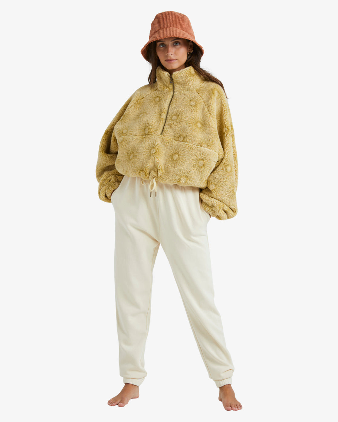 Embers Half Zip Crew