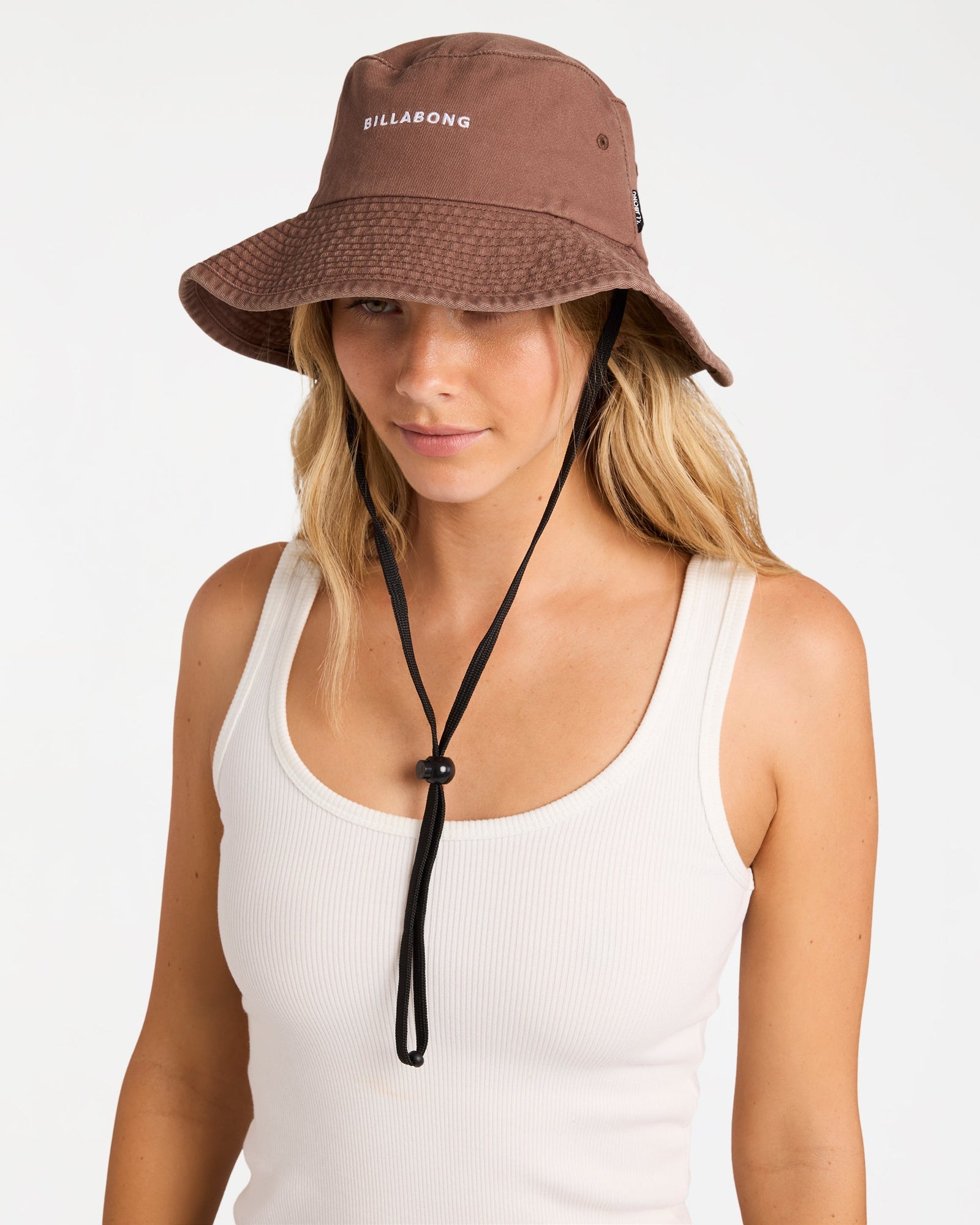 Womens Pacific Bucket Hat Brownstone - Image 11