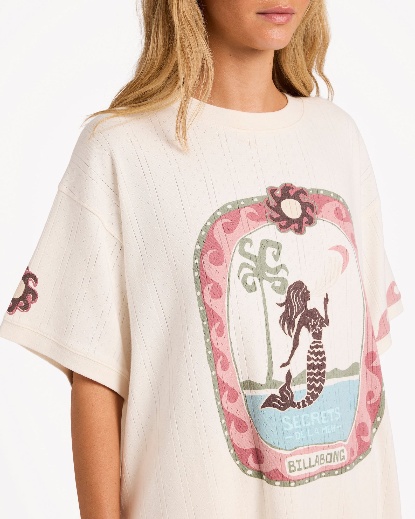 Womens Secret Beach T-Shirt Salt Crystal - Image 5