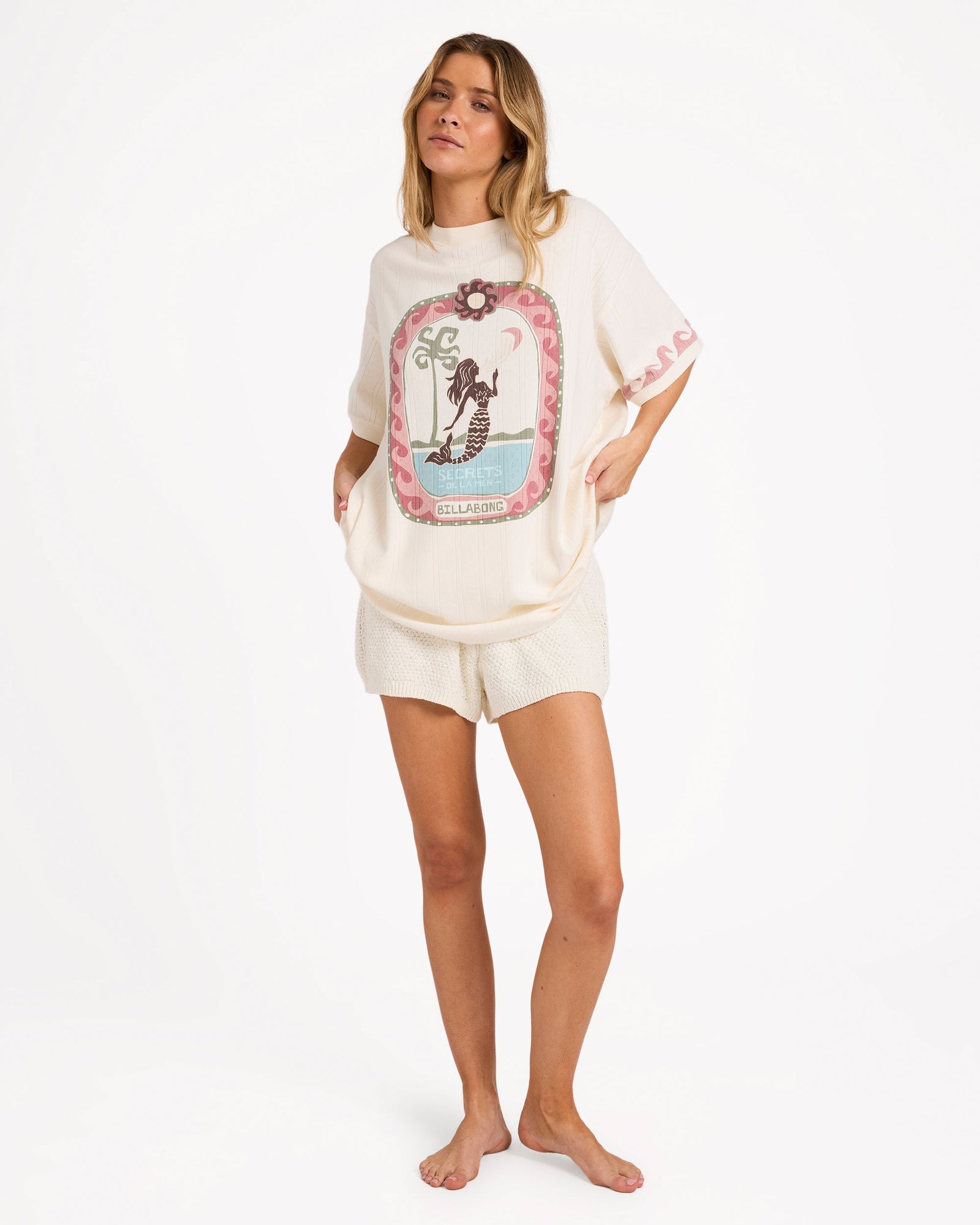 Womens Secret Beach T-Shirt Salt Crystal - Image 6