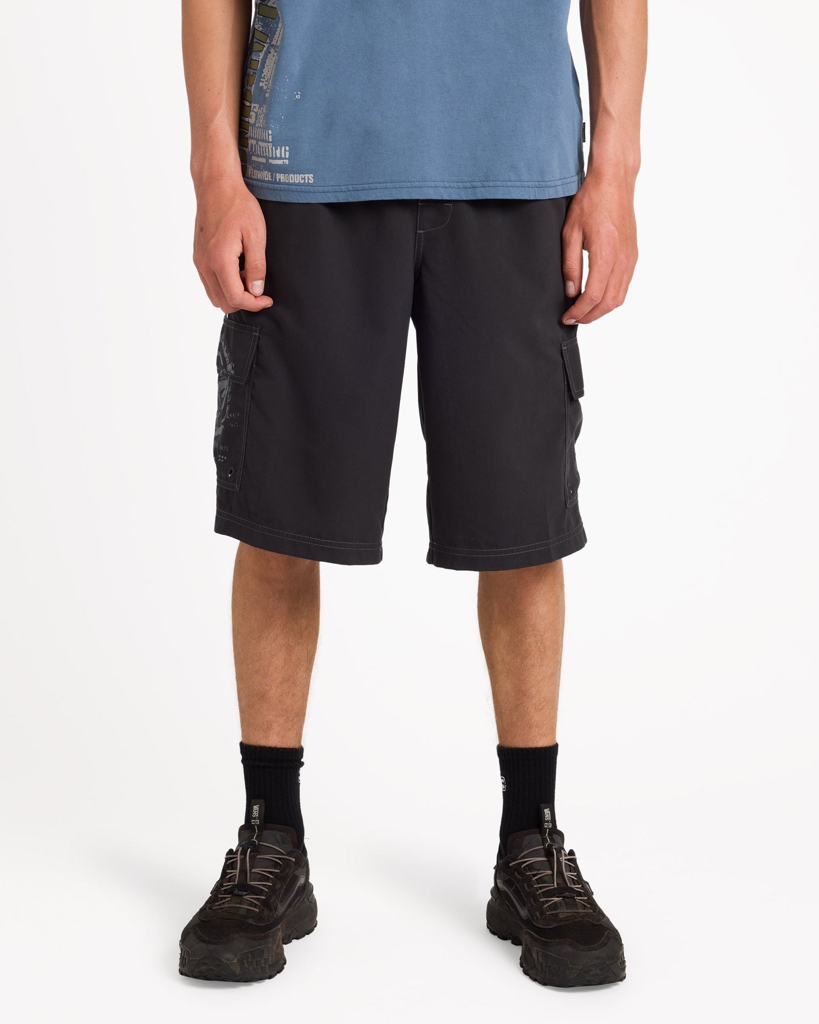 Mens Throw On 3.0 22" Black / Grey - Image 1