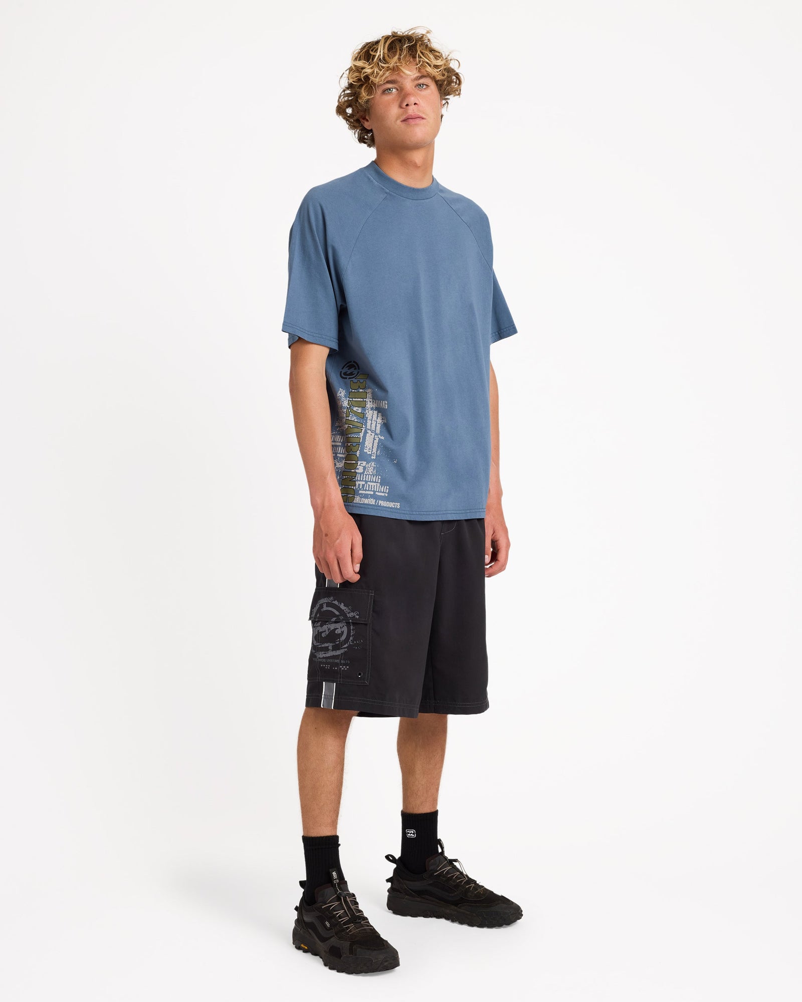 Mens Throw On 3.0 22" Black / Grey - Image 5