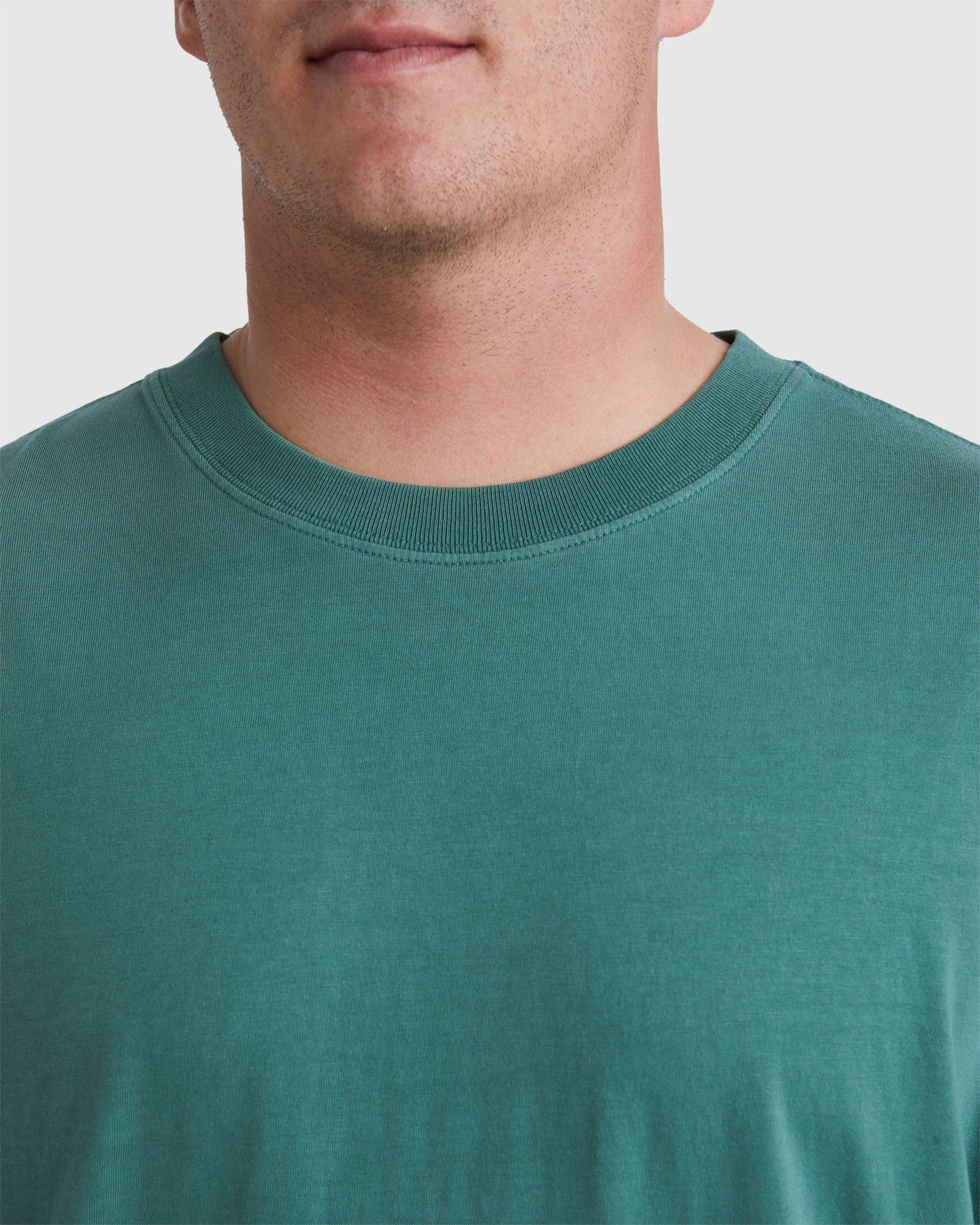 Mens Premium Wave Washed T-Shirt Jungle - Image 4