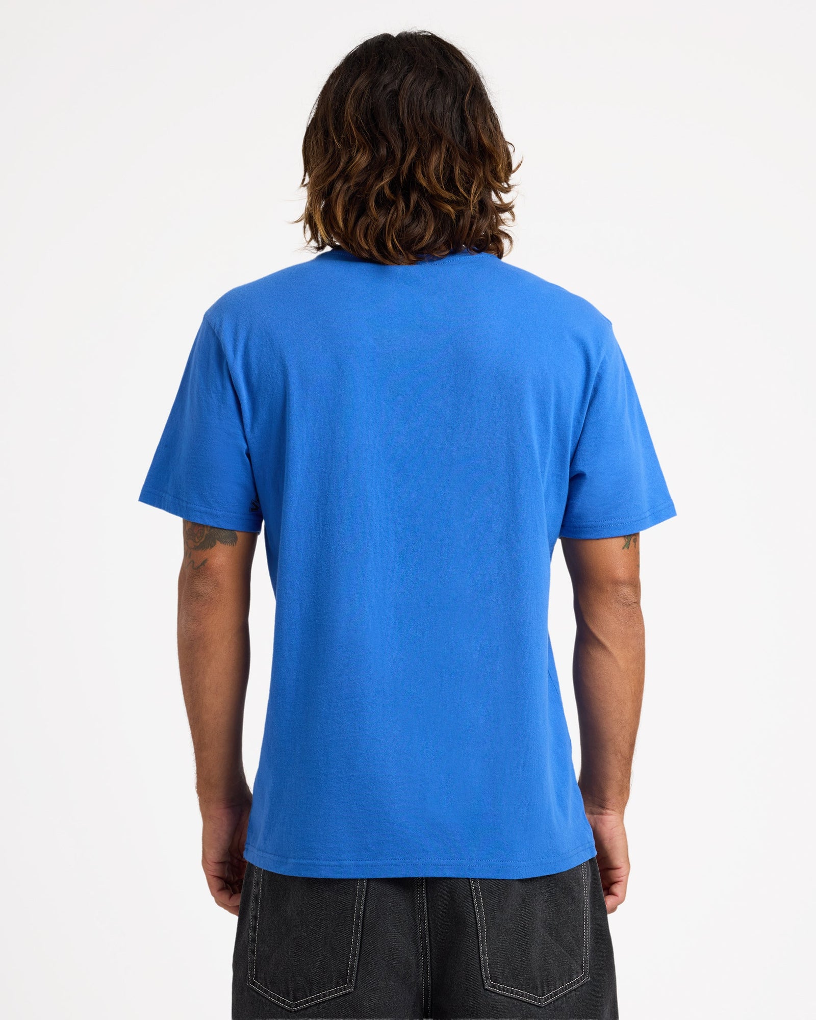 Mens Oh Stoned T-Shirt Regatta Blue - Image 2