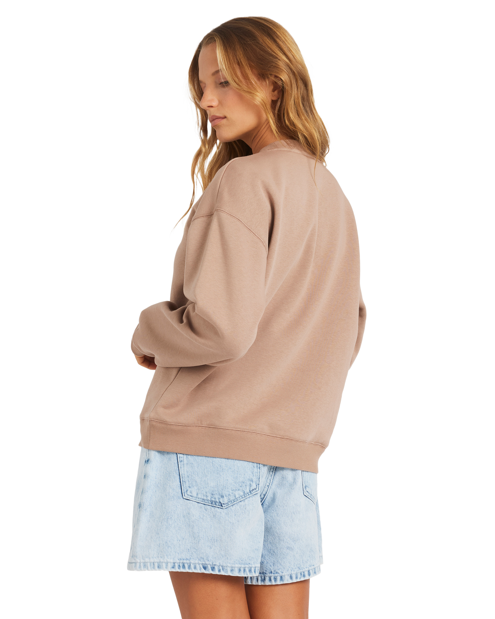 Womens Perfect Place Crew Portabella - Image 3