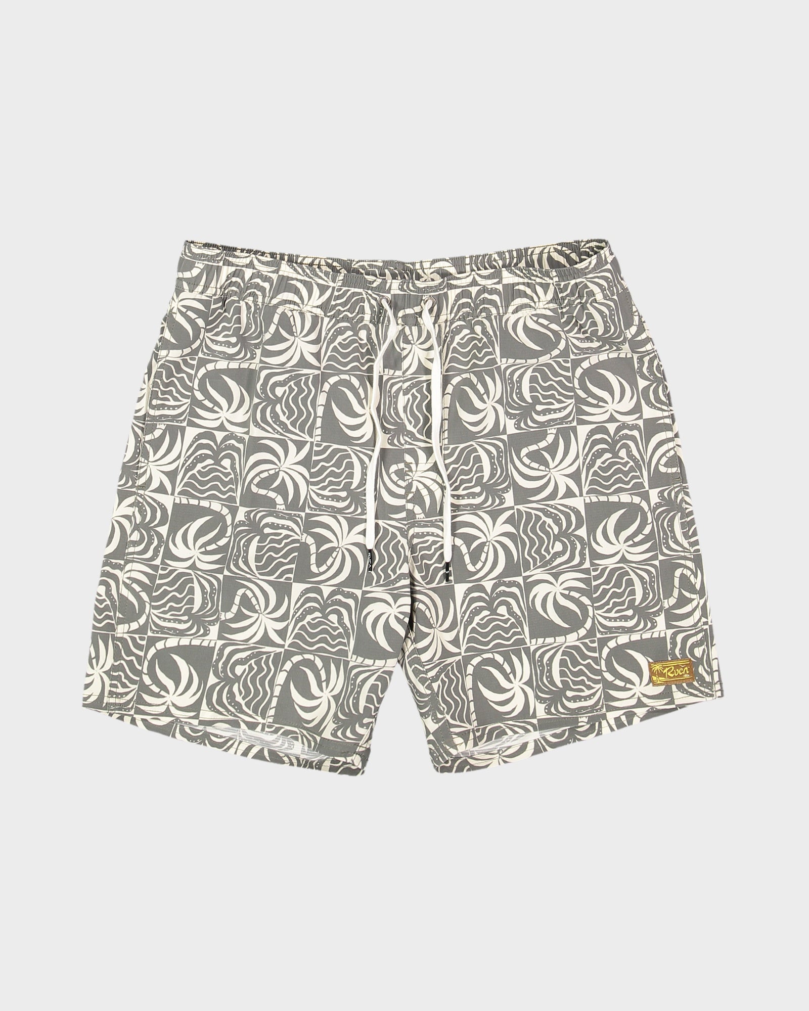 Mens Exotica Print Board Short Sage Leaf - Image 13