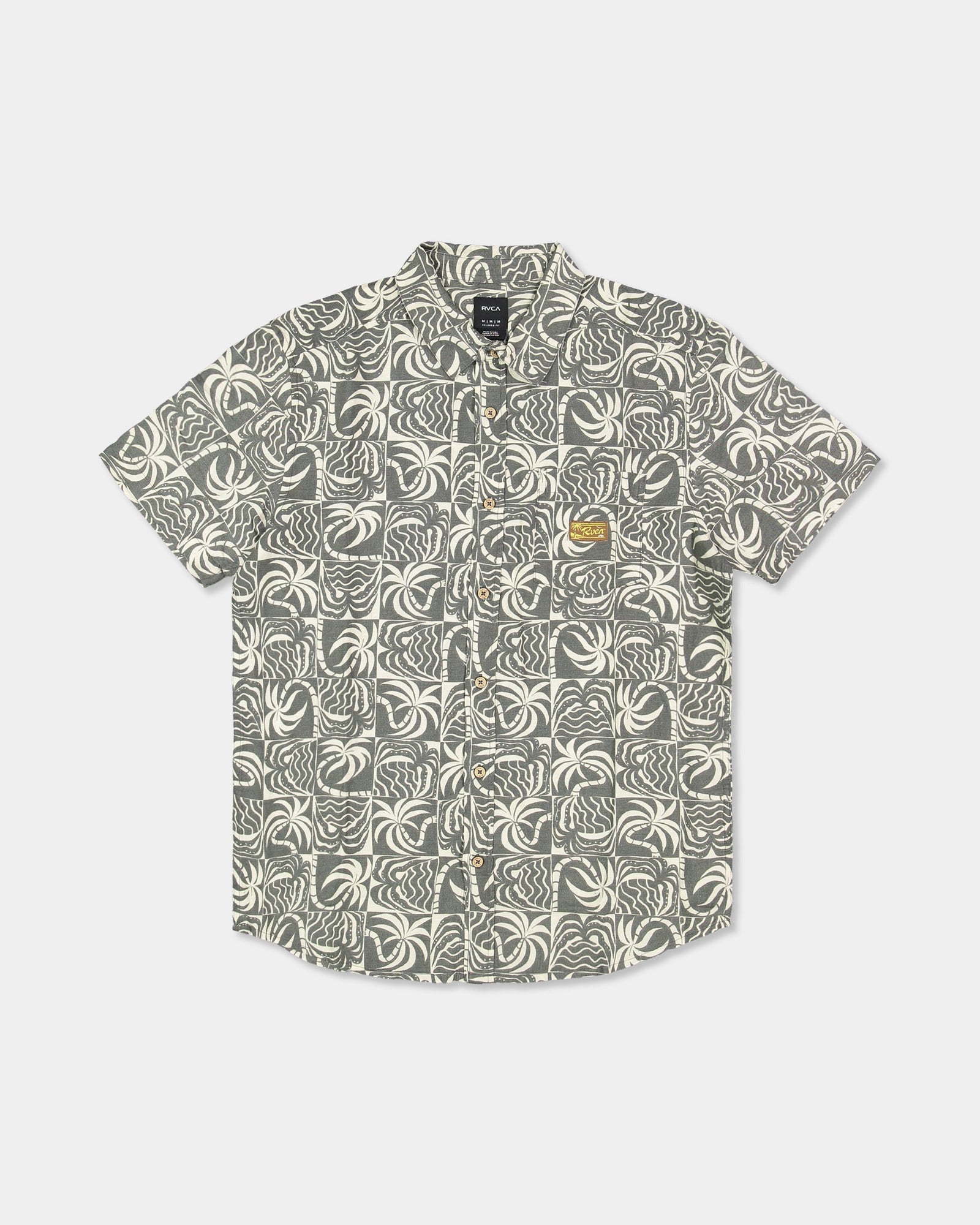 Mens Exotica Dress Shirt Sage Leaf - Image 1