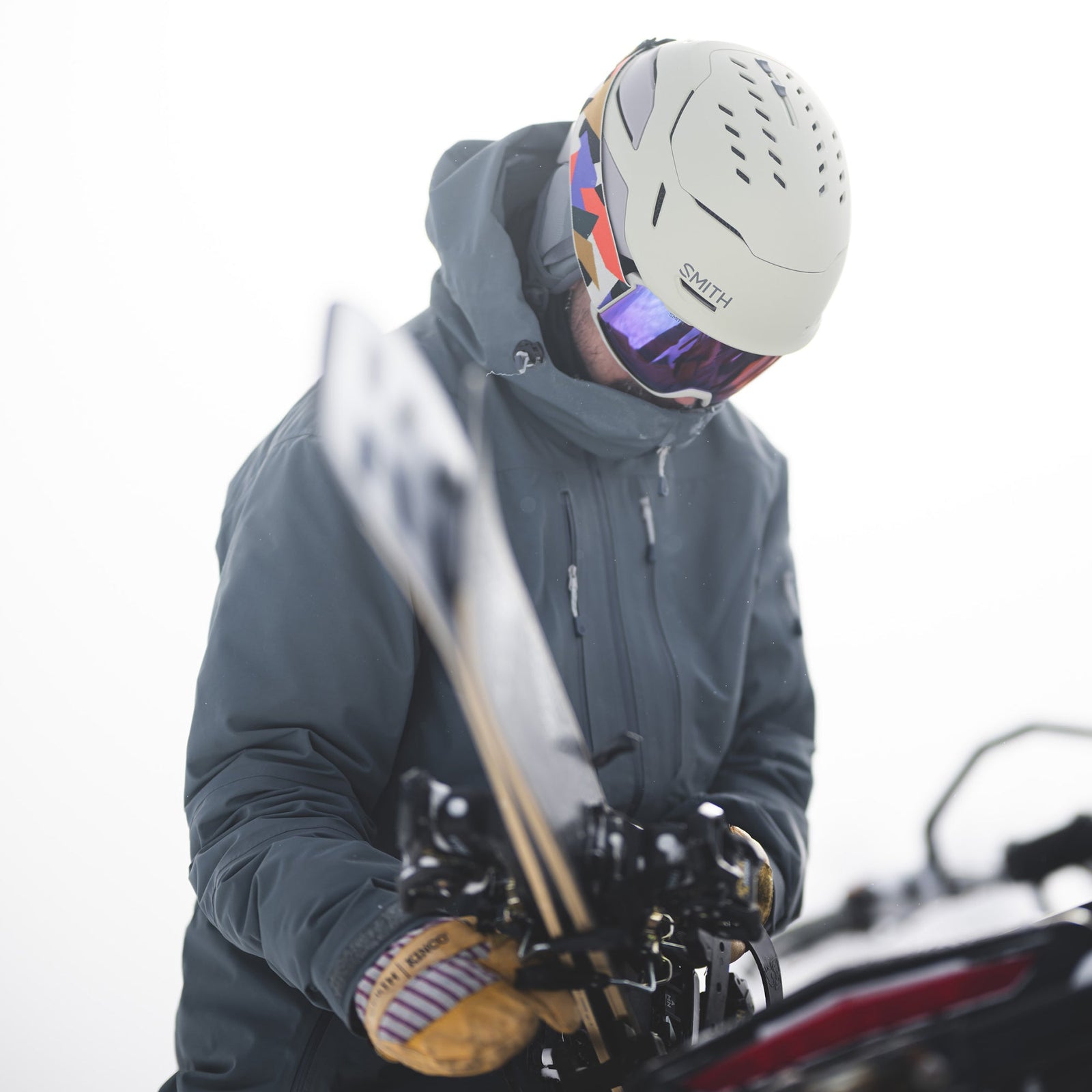 Vantage 2 Mips Snow Helmet Matte Chalk - Image 6