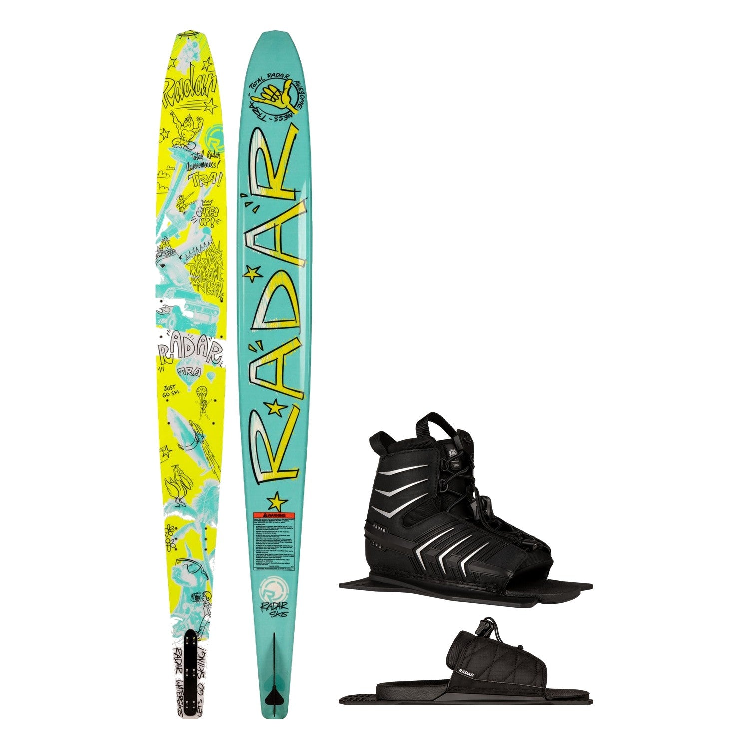Kid's TRA Slalom Ski w/ TRA Jr Boot Package - Image 1