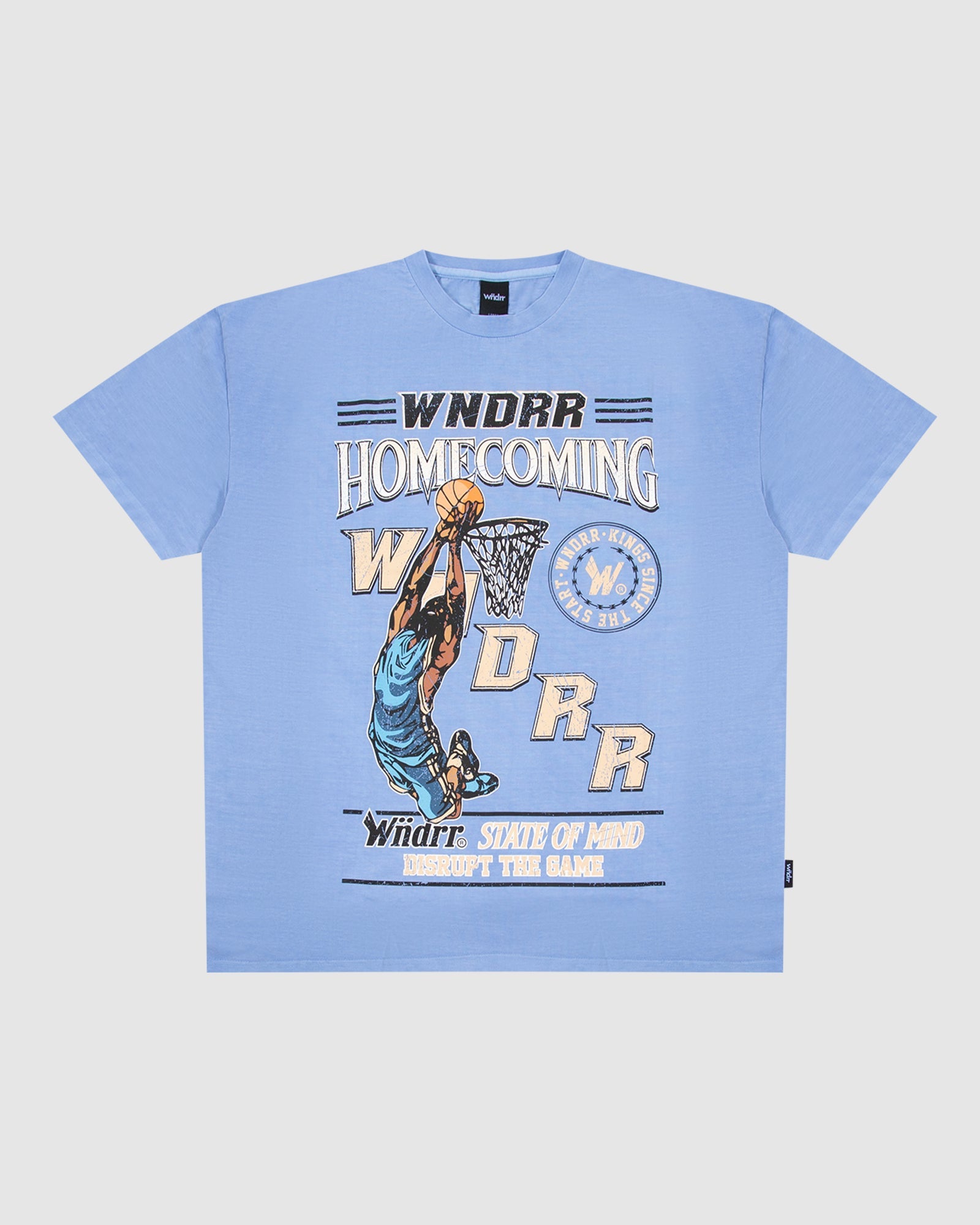 Homecoming Vintage Fit Tee - Washed Blue