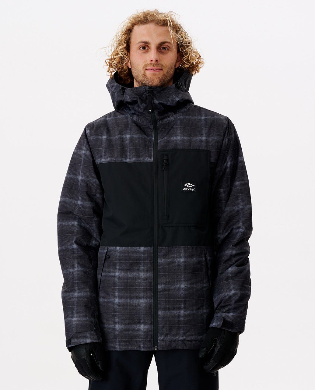 Ripcurl Notch Up Snow Jacket Black
