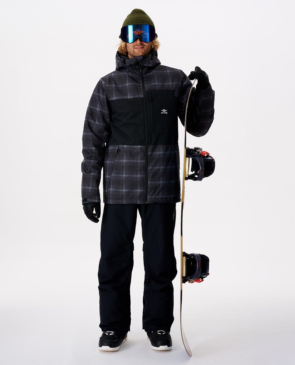 Ripcurl Notch Up Snow Jacket Black