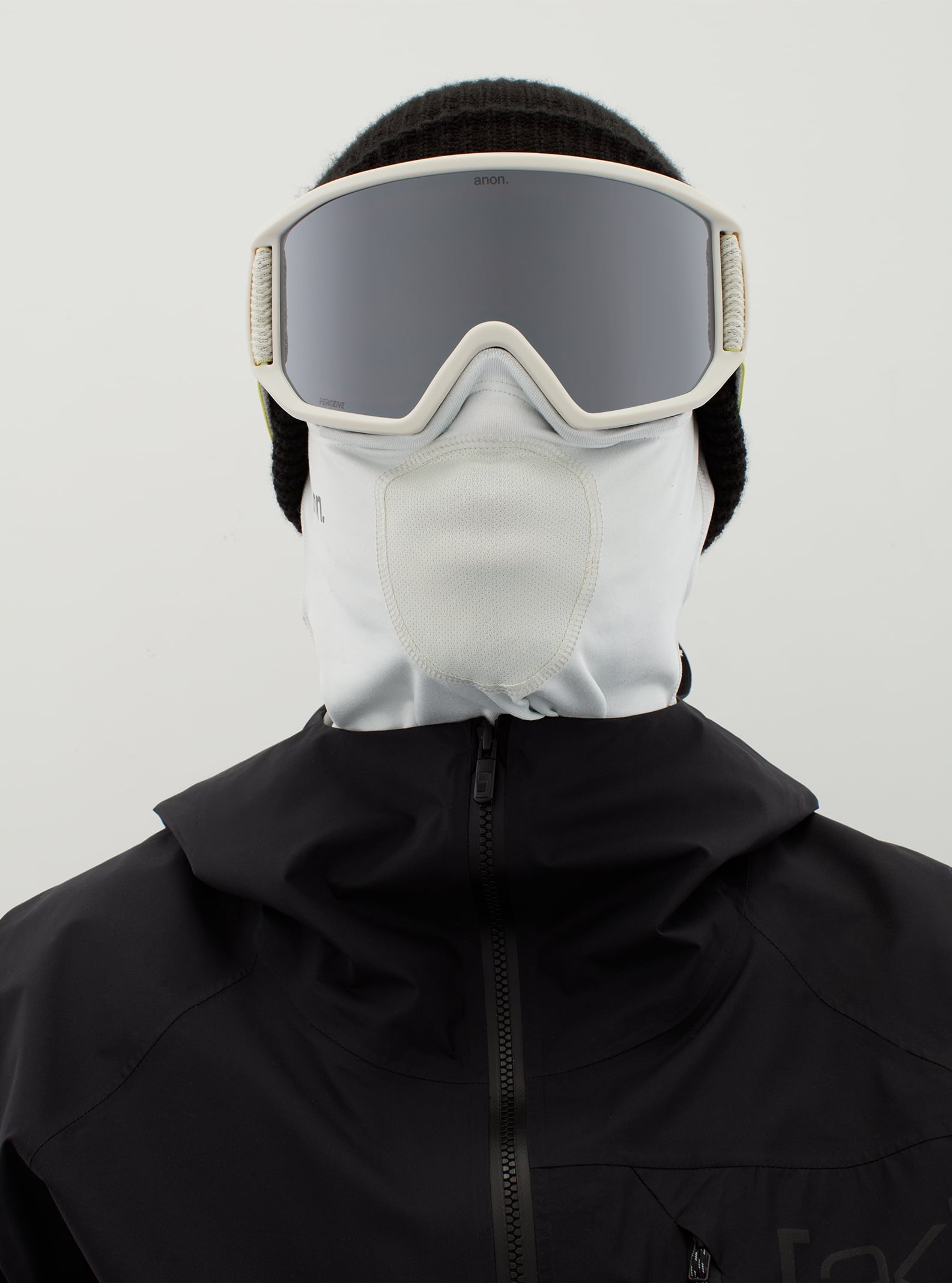 Anon Anon Relapse Goggles + Bonus Lens + MFI® Face Mask Frame: gray, lens: perceive sunny onyx (6% / s4), spare lens: amber (55% / s1)