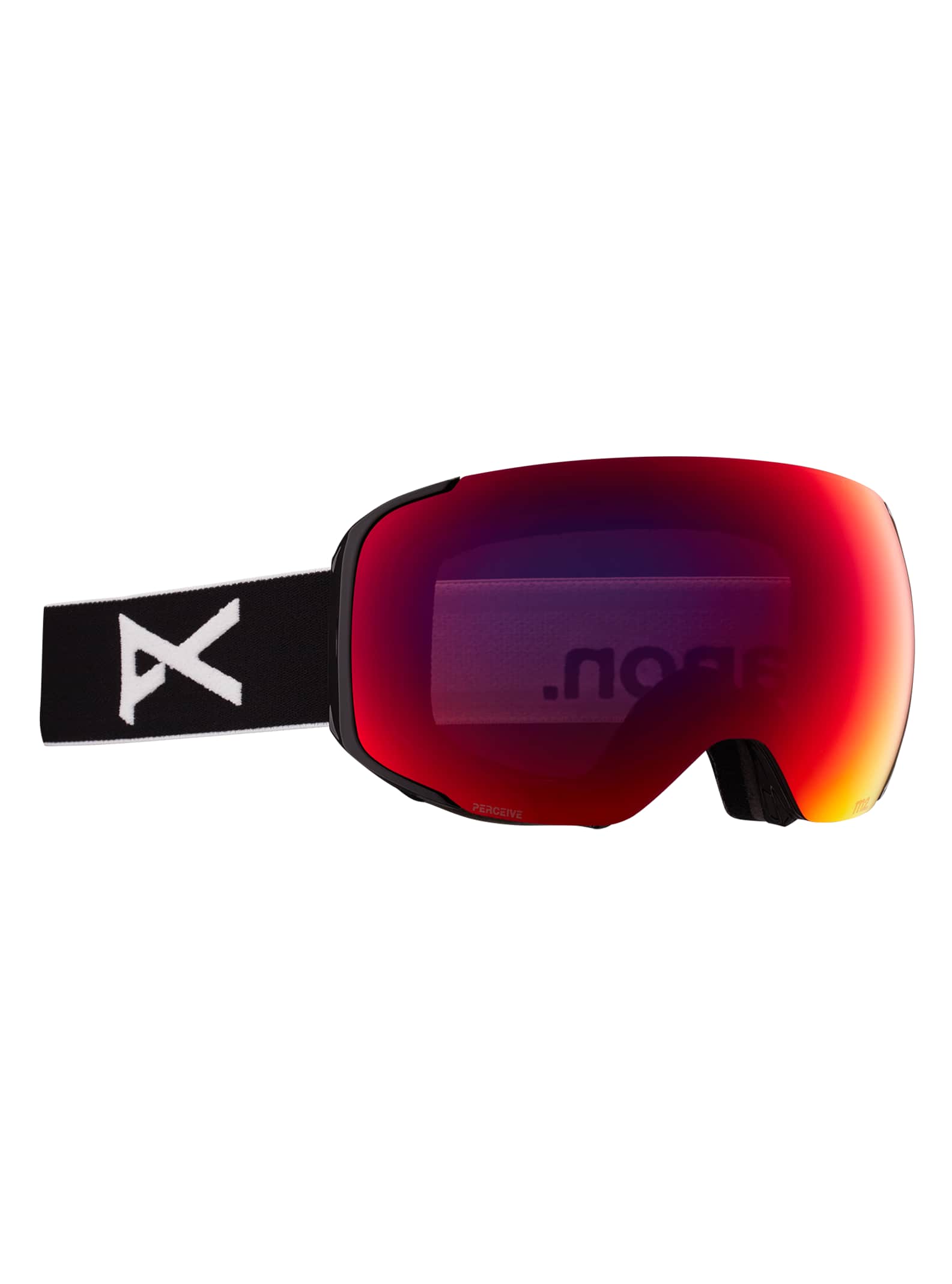 Anon Anon M2 Goggles + Bonus Lens Frame: black, lens: perceive sunny red (14% / s3), spare lens: perceive cloudy burst (59% / s1)