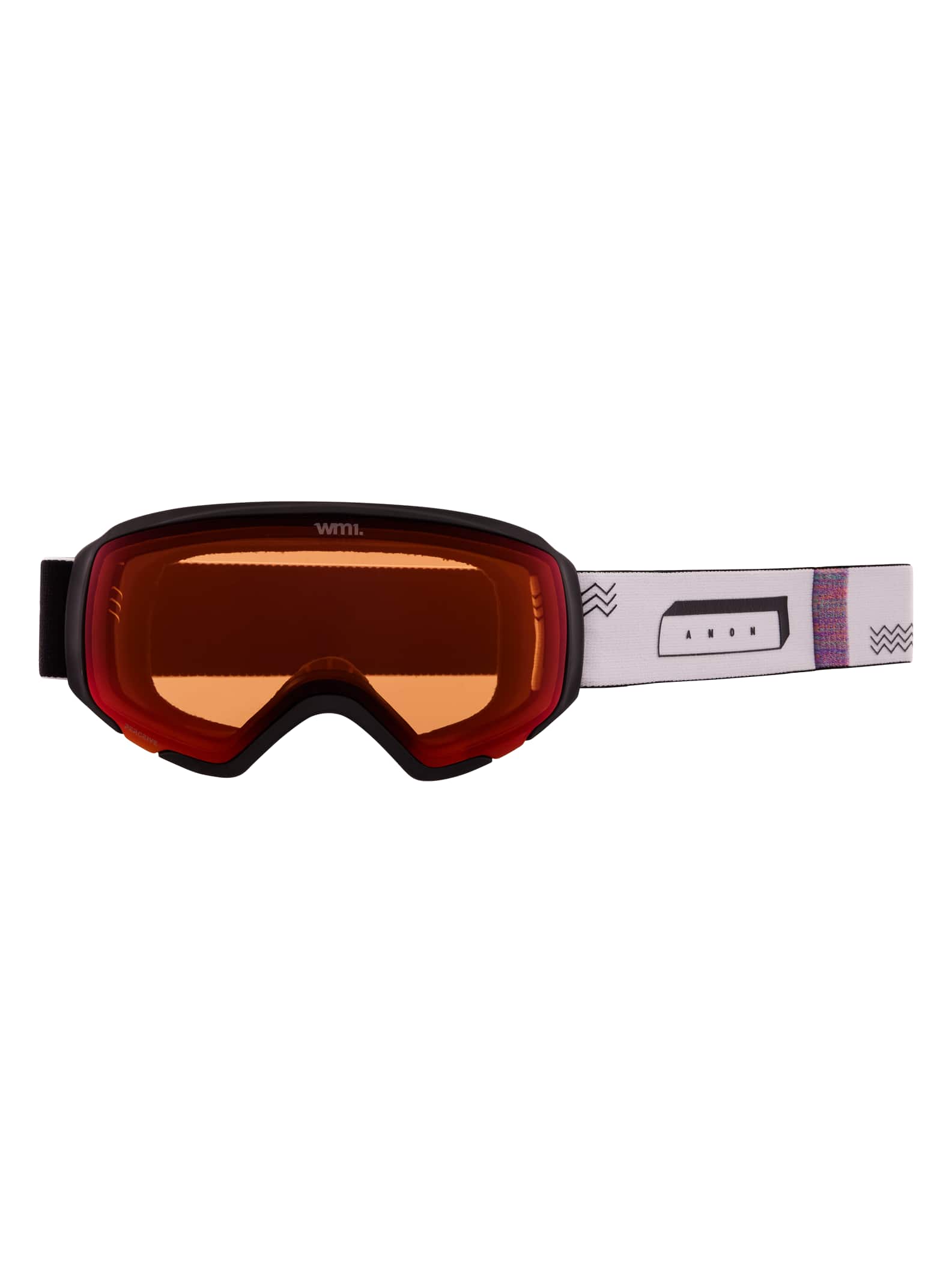 Anon Anon WM1 Goggles + Bonus Lens Frame: waves, lens: perceive sunny red (14% / s3), spare lens: perceive cloudy burst (59% / s1)