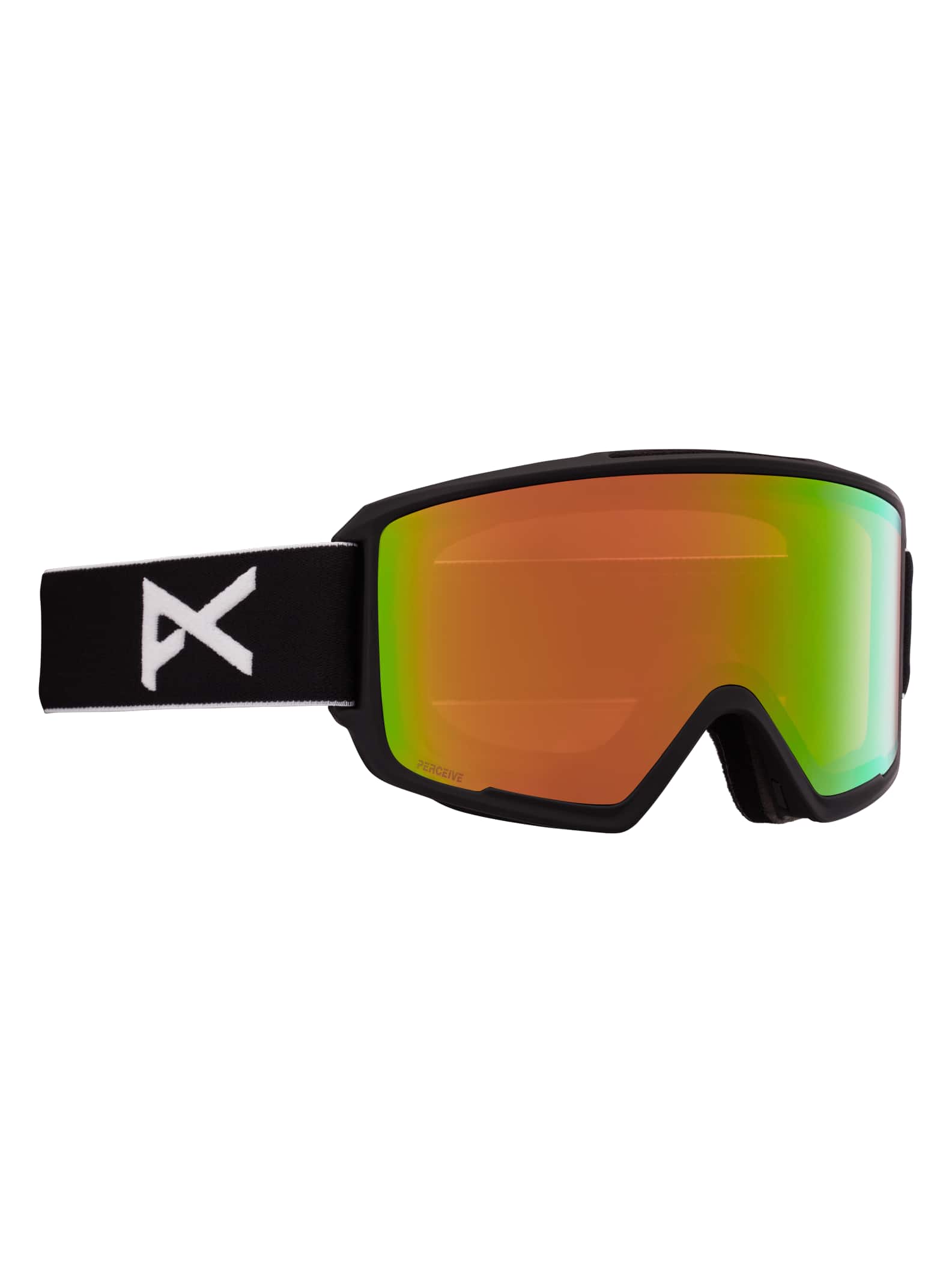 Anon Anon M3 Goggles + Bonus Lens + MFI® Face Mask Frame: black, lens: perceive variable green (22% / s2), spare lens: perceive cloudy pink (53% / s1)