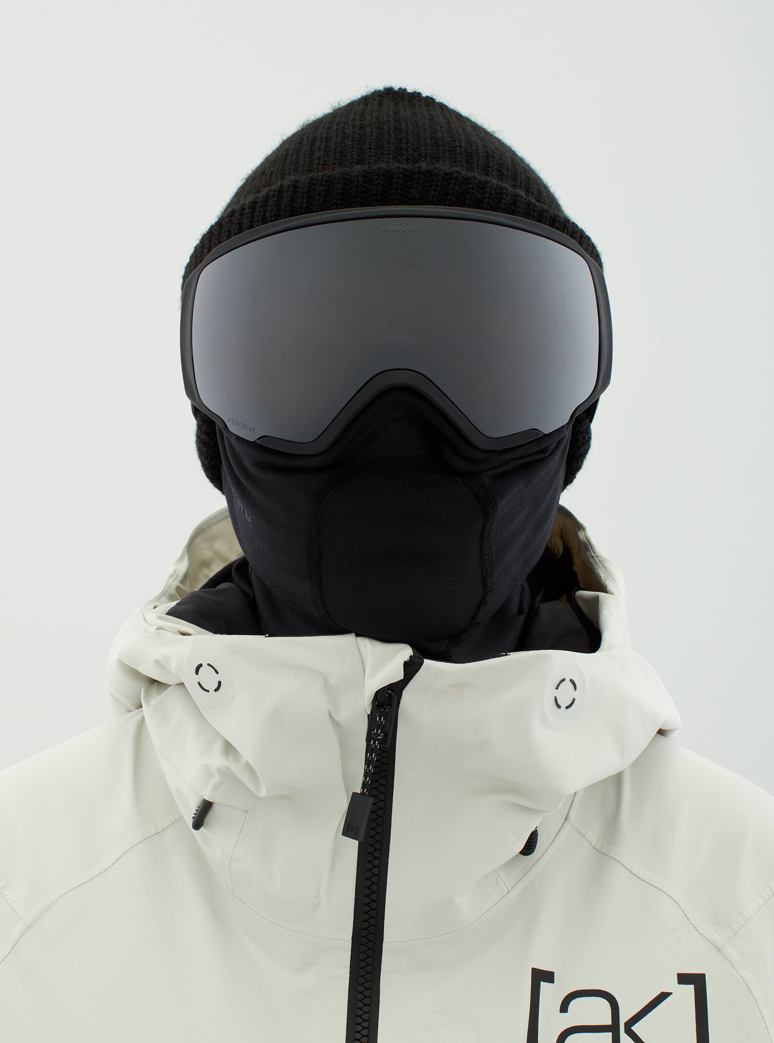 Anon Anon WM1 Goggles + Bonus Lens + MFI® Face Mask Frame: smoke, lens: perceive sunny onyx (6% / s4), spare lens: perceive variable violet (34% / s2)