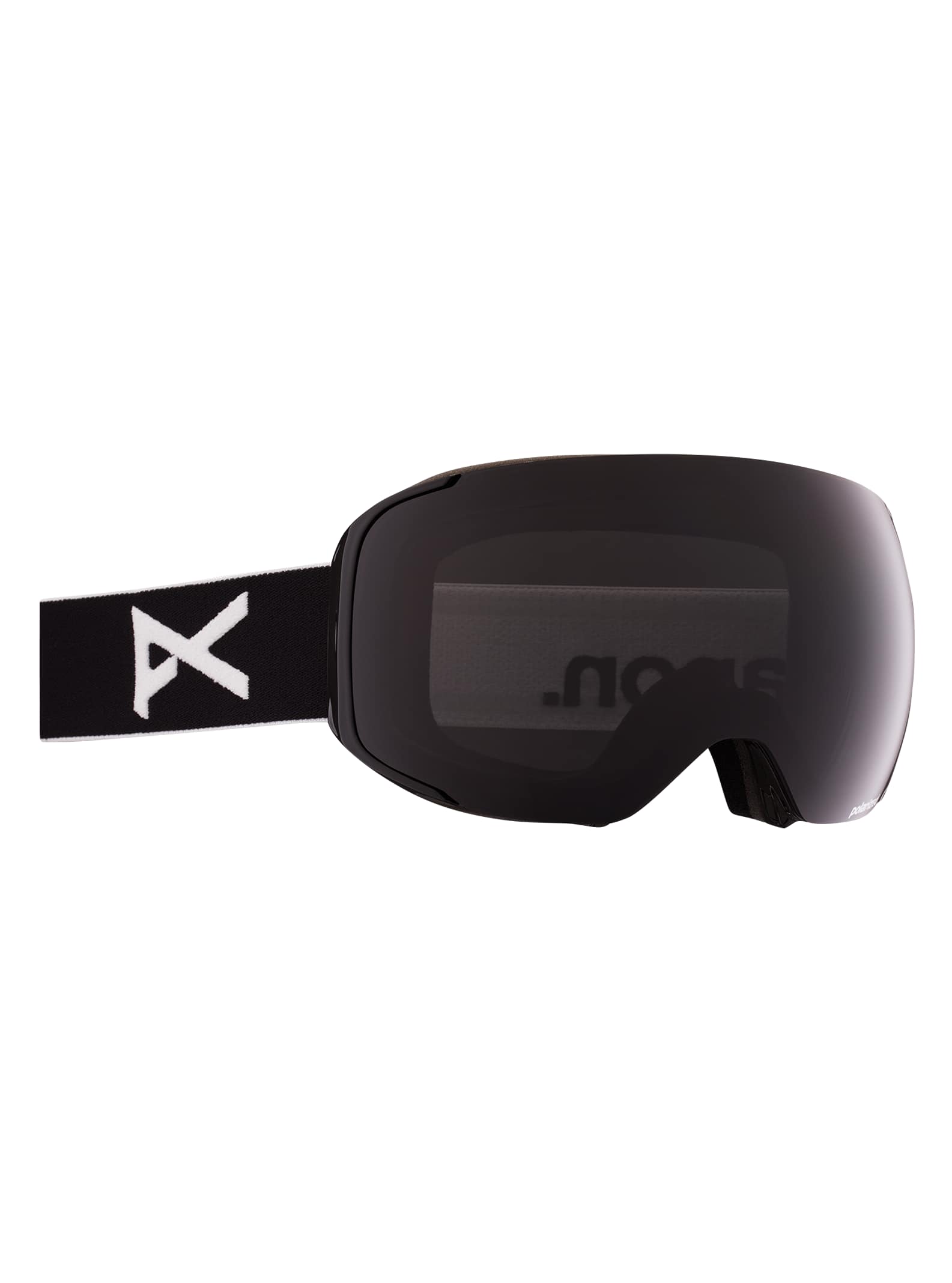 Anon Anon M2 Goggles Polarized + Bonus Lens Frame: black, lens: polar smoke (8% / s4), spare lens: perceive variable violet (34% / s2)