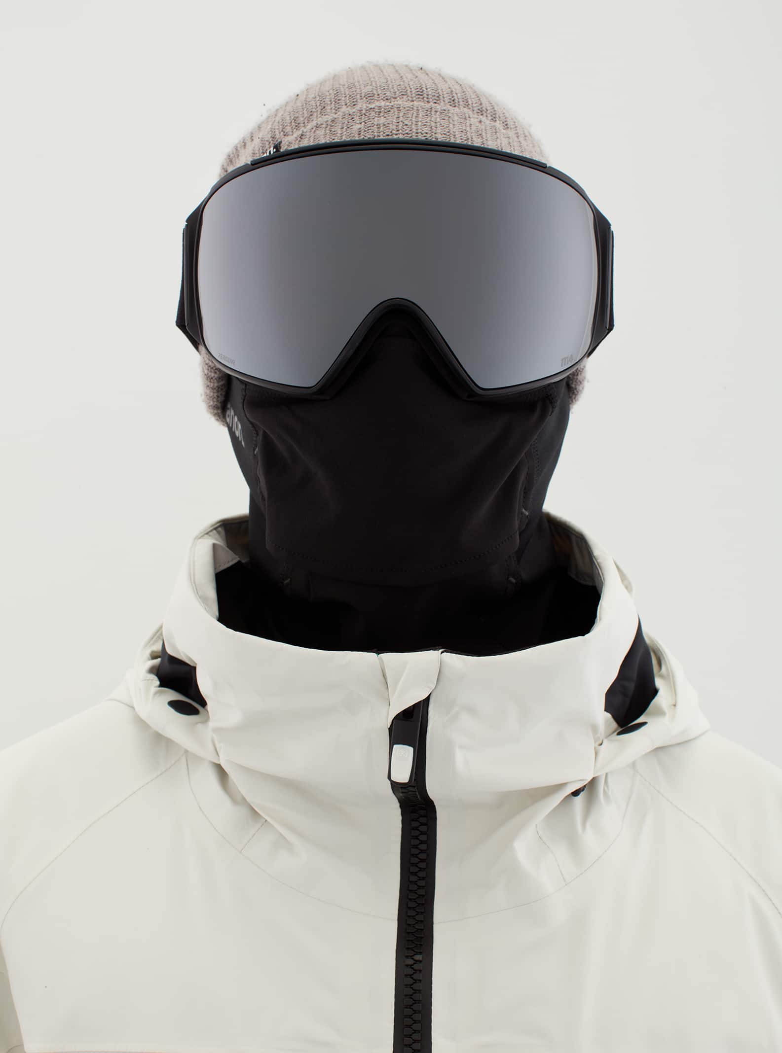 Anon Anon M4 Goggles Toric + Bonus Lens + MFI® Face Mask Frame: smoke, lens: perceive sunny onyx (6% / s4), spare lens: perceive variable violet (34% / s2)