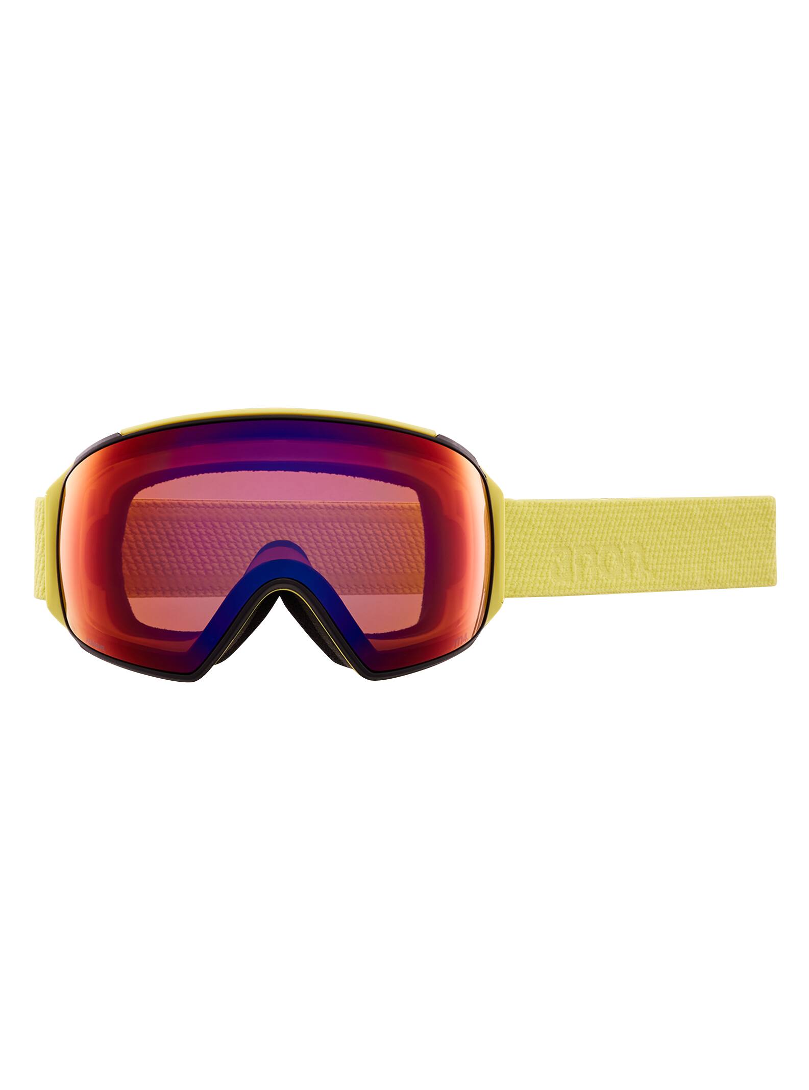 Anon Anon M4 Goggles Toric + Bonus Lens + MFI® Face Mask Frame: lemon, lens: perceive sunny onyx (6% / s4), spare lens: perceive variable violet (34% / s2)