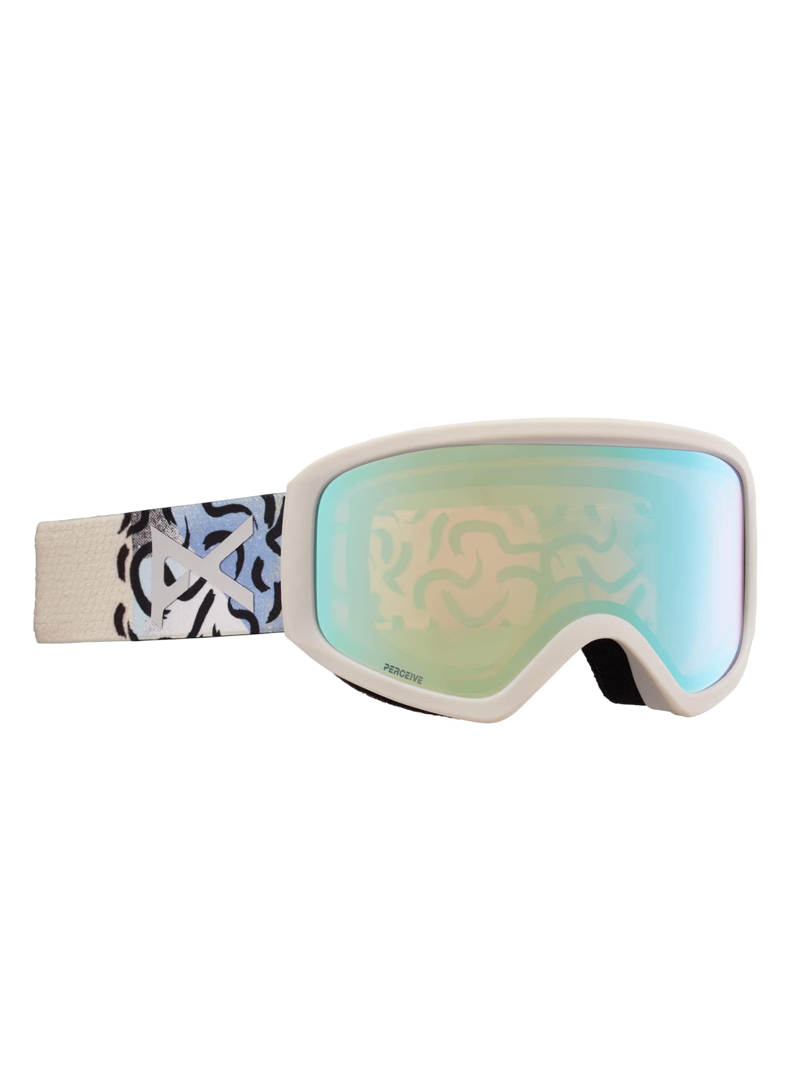 Anon Anon Insight Goggles + Bonus Lens Frame: powder, lens: perceive variable blue (21% / s2), spare lens: amber (55% / s1)