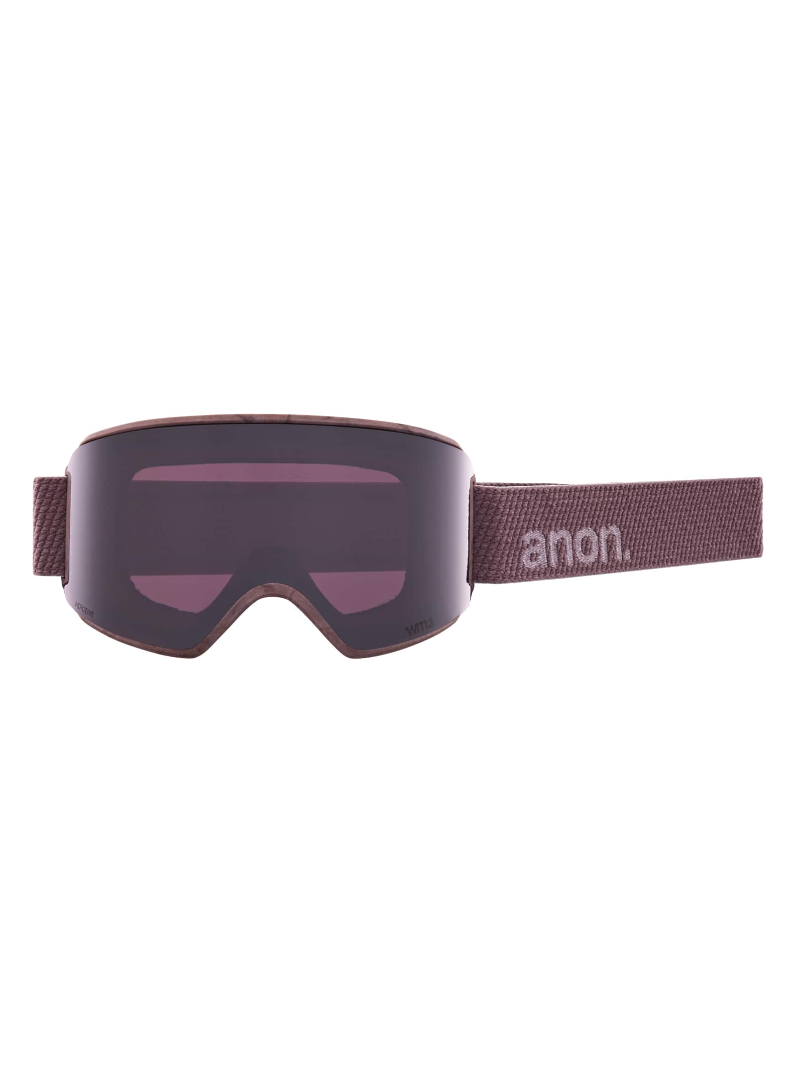 Anon Anon WM3 Goggles + Bonus Lens + MFI® Face Mask Frame: purple, lens: perceive variable violet (34% / s2), spare lens: perceive sunny onyx (6% / s4)