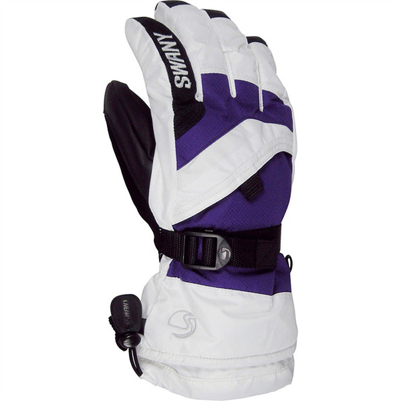 Swany X-Over II Kids Ski Glove 2018 White Purple