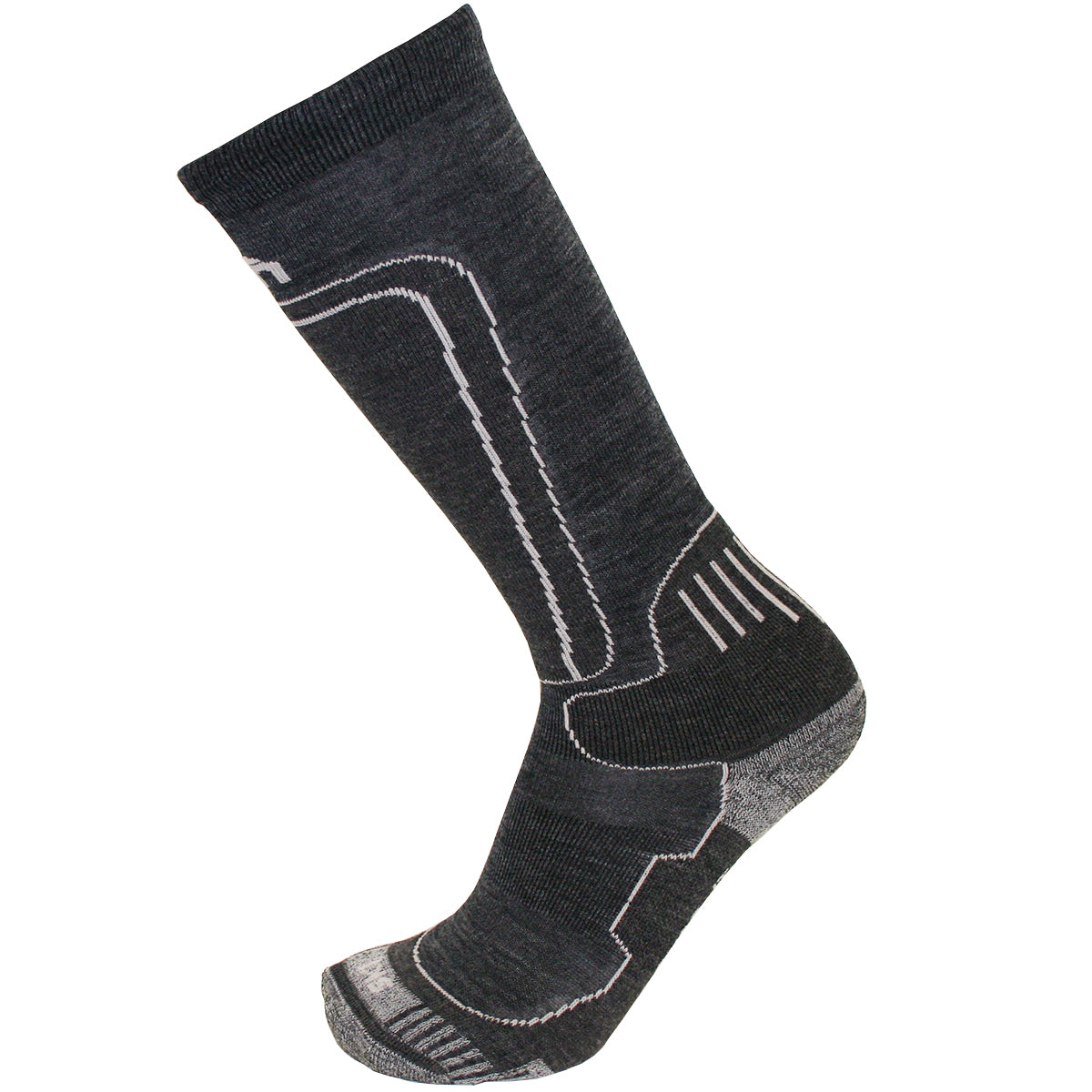 Mico Natural Performance Unisex Medium Ski Sock 2017 Charcoal