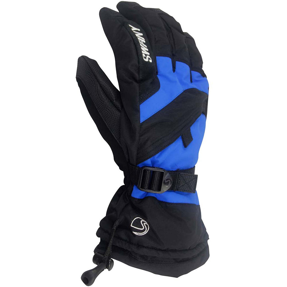 Swany X-Over II Kids Ski Glove 2018 Black Royal