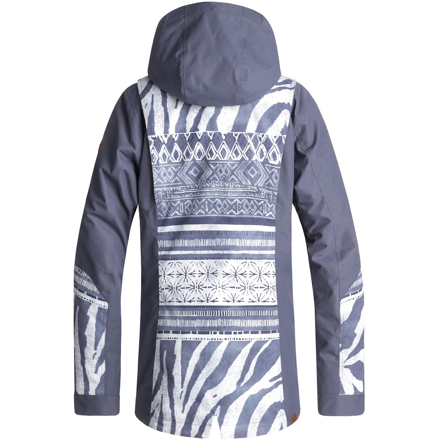 Roxy Andie Snow Jacket 2019 Crown Blue Wild Ethnic
