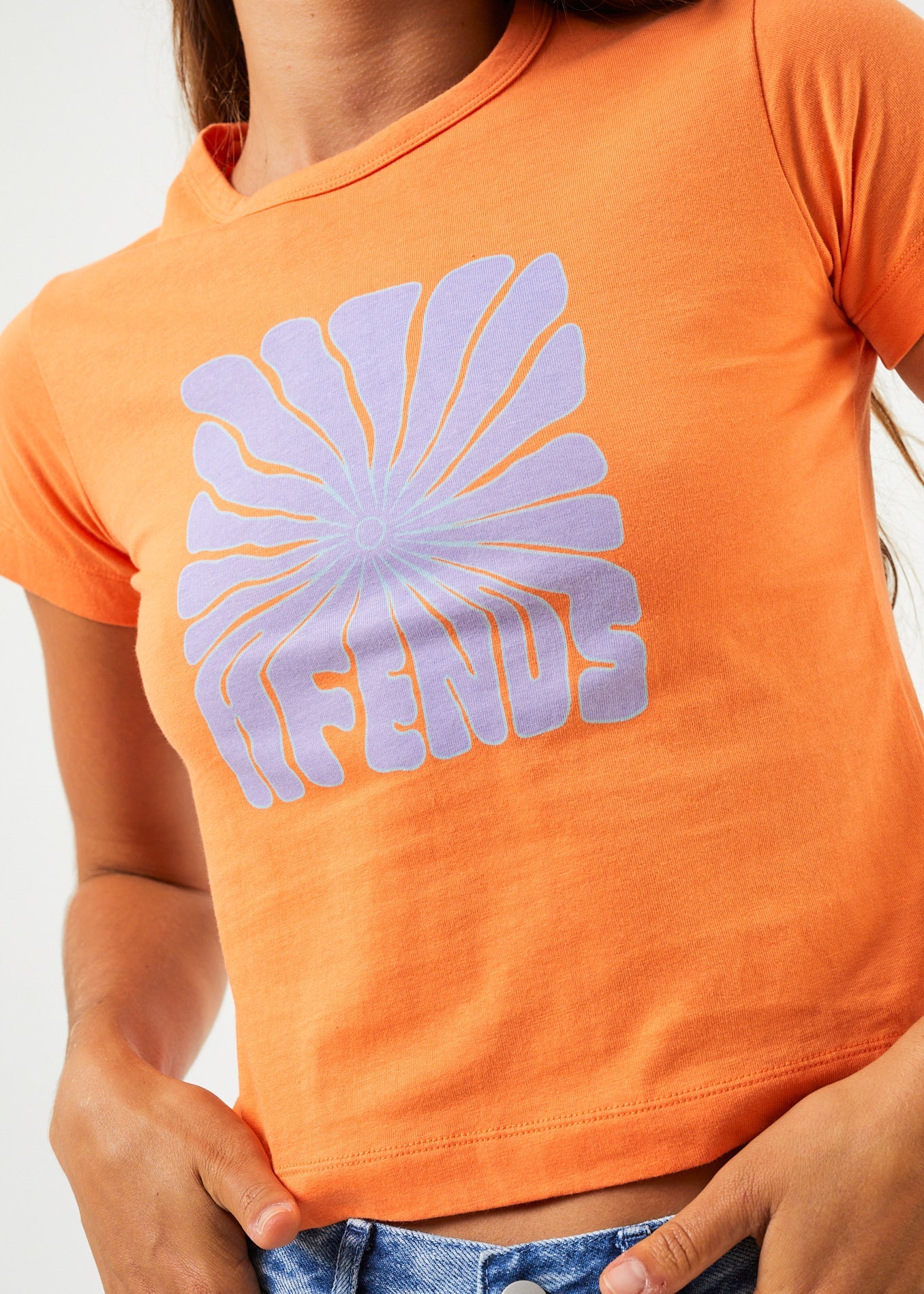 Moomin - Recycled Baby T-Shirt - Tangerine