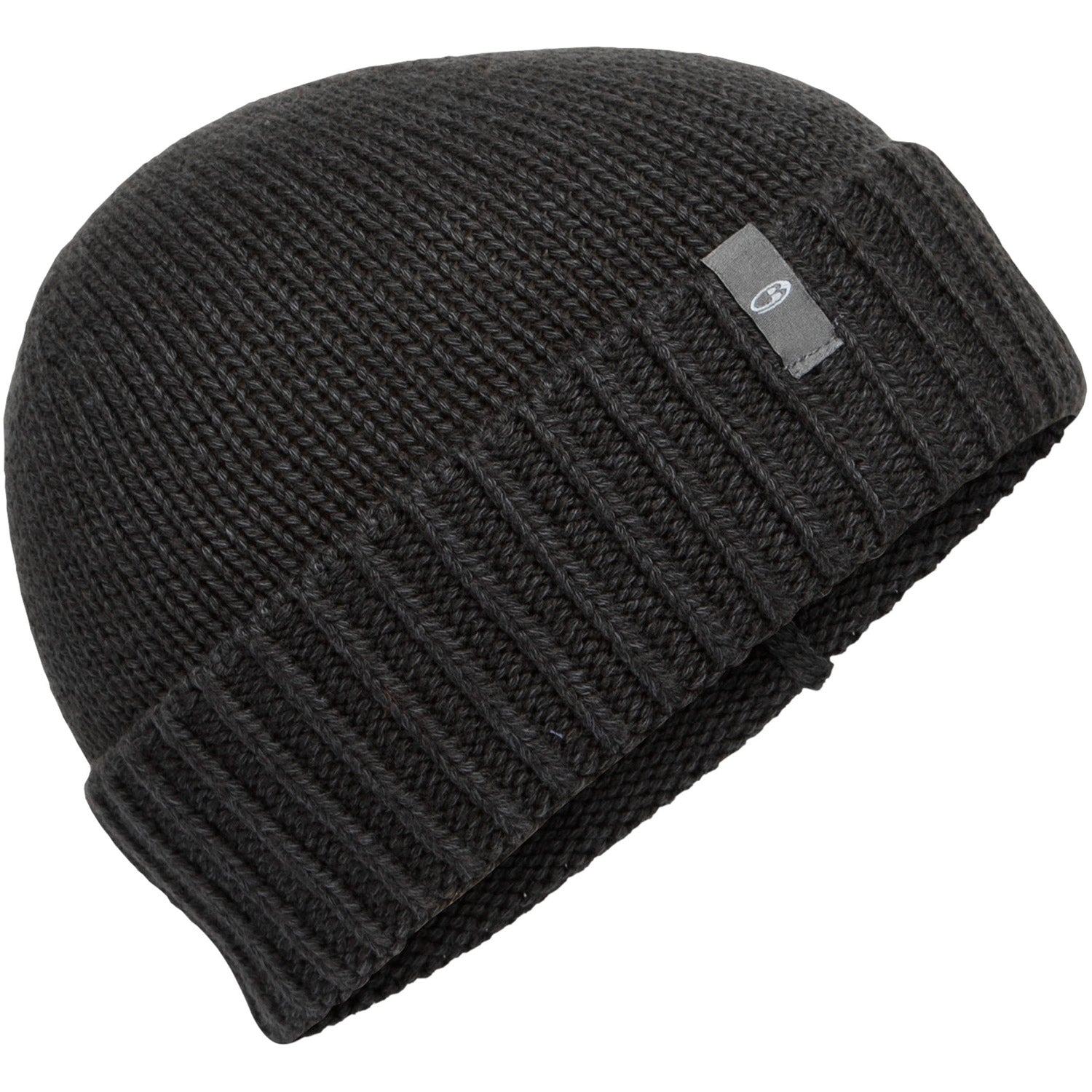 Icebreaker Vela Cuff Beanie 2021 Jet Heather