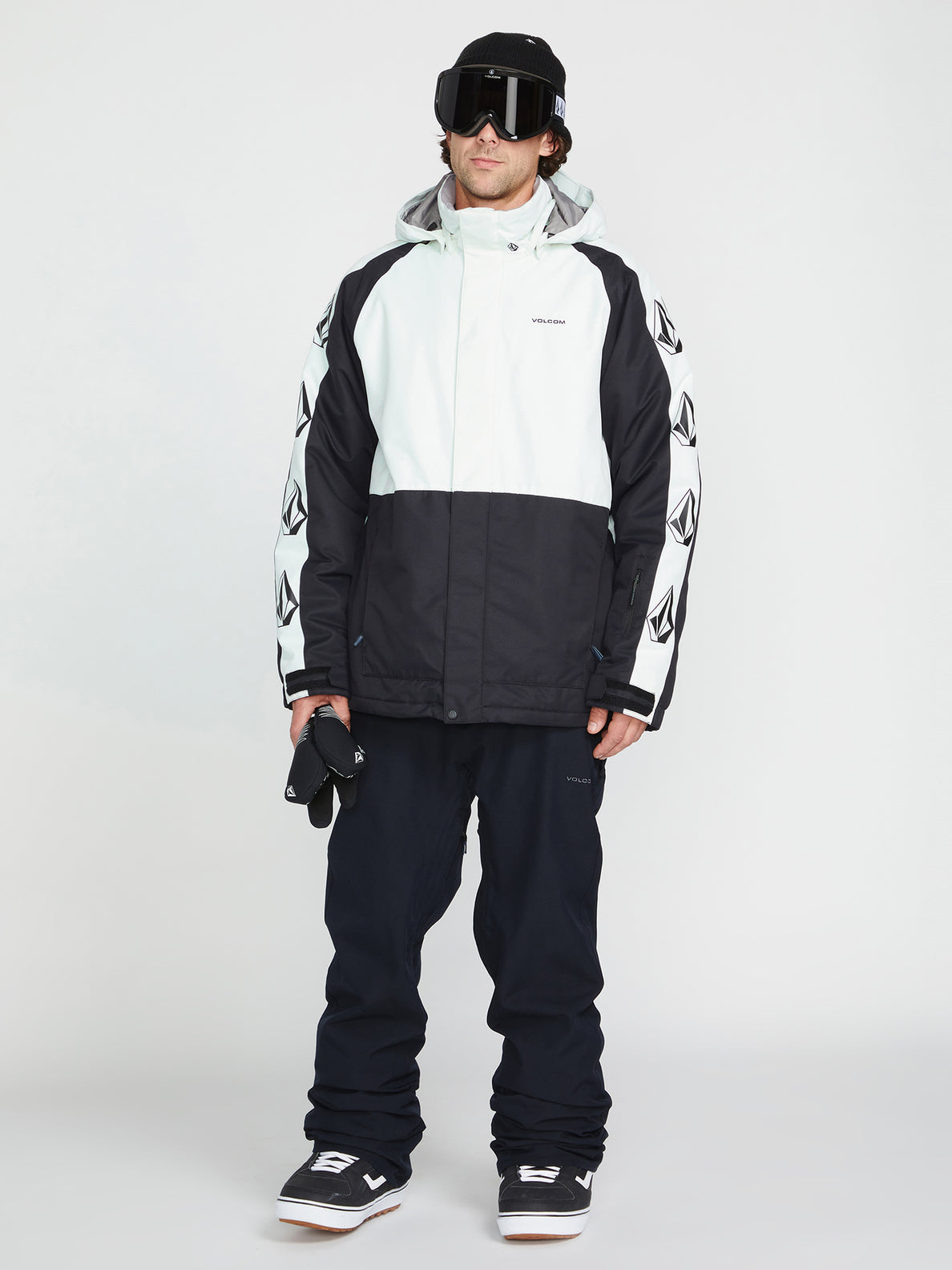 Mens Freakin Snow Chino Pants - Black