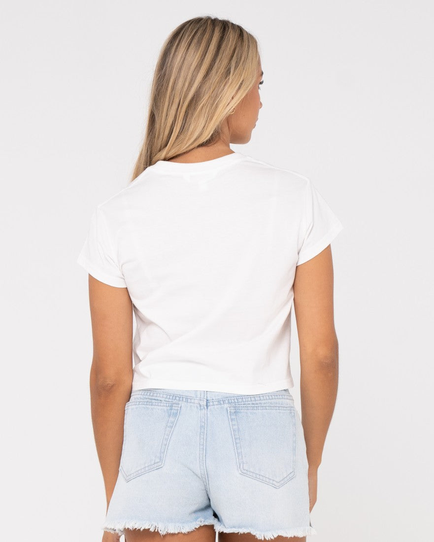Rusty Palm Classic Slim Fit Crop Tee
